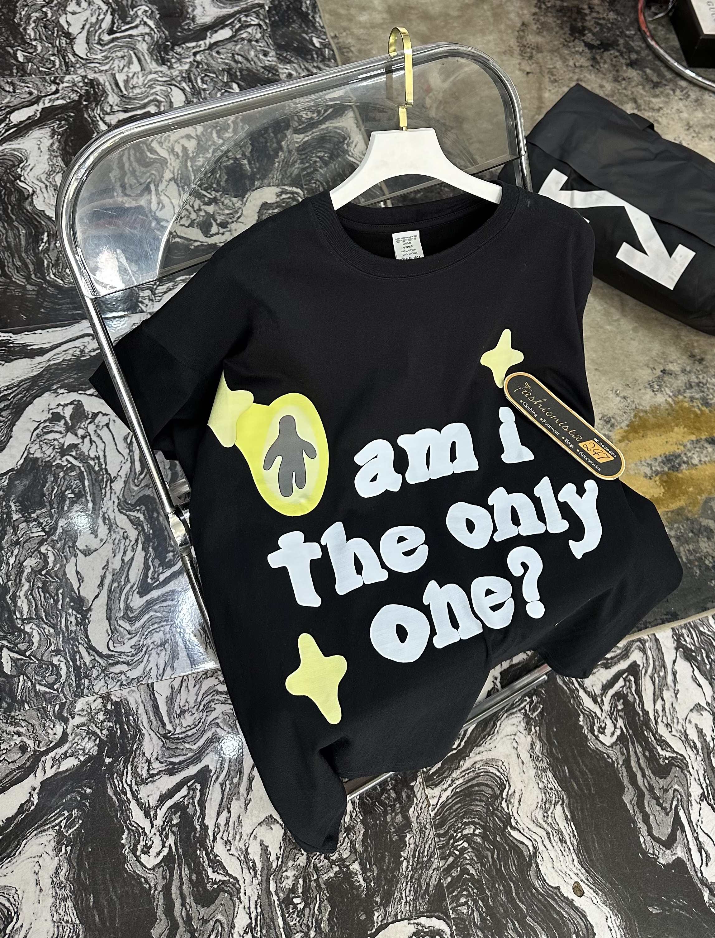 Outspace Graphic Black T-Shirt