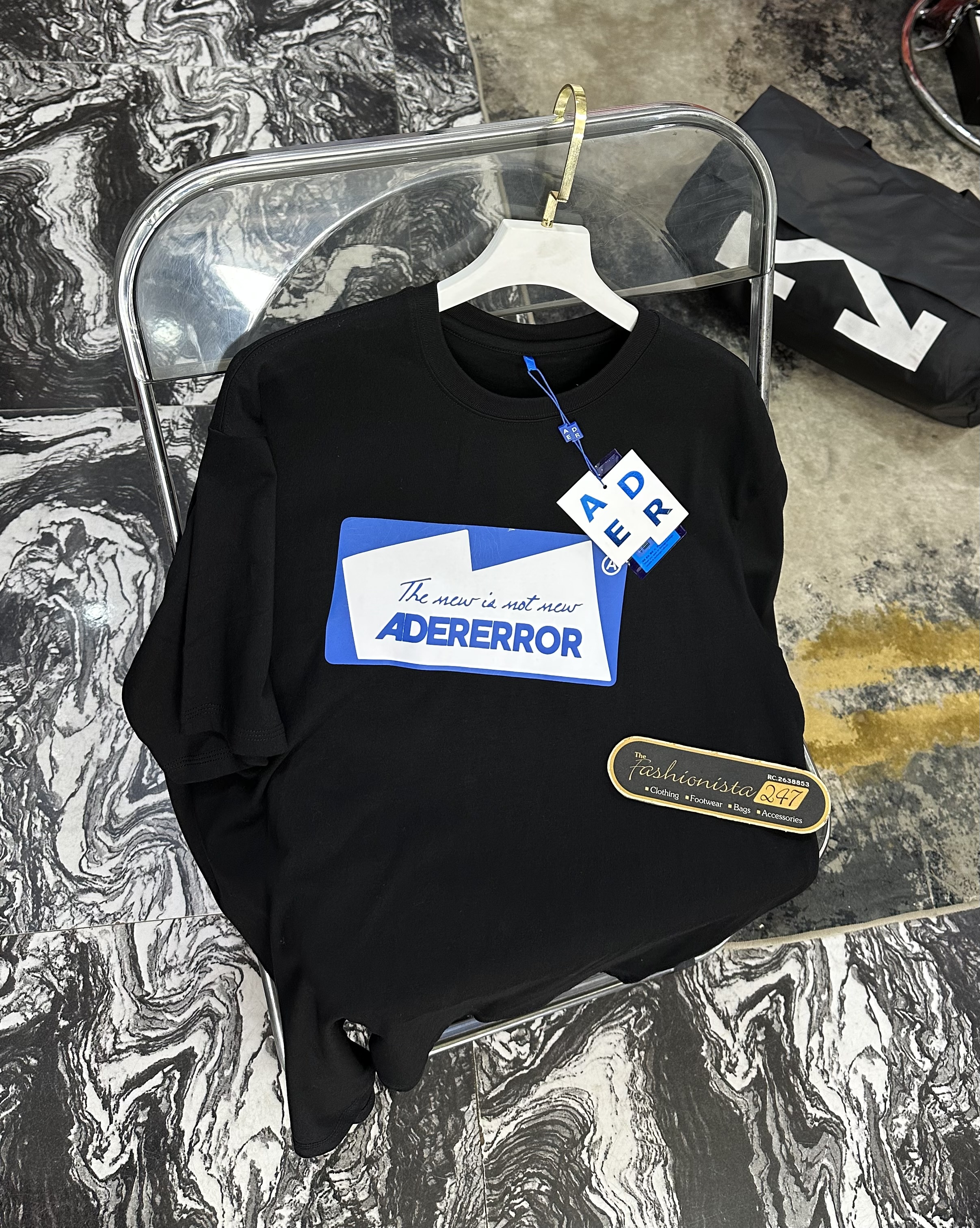 ADER ERROR Black tshirt