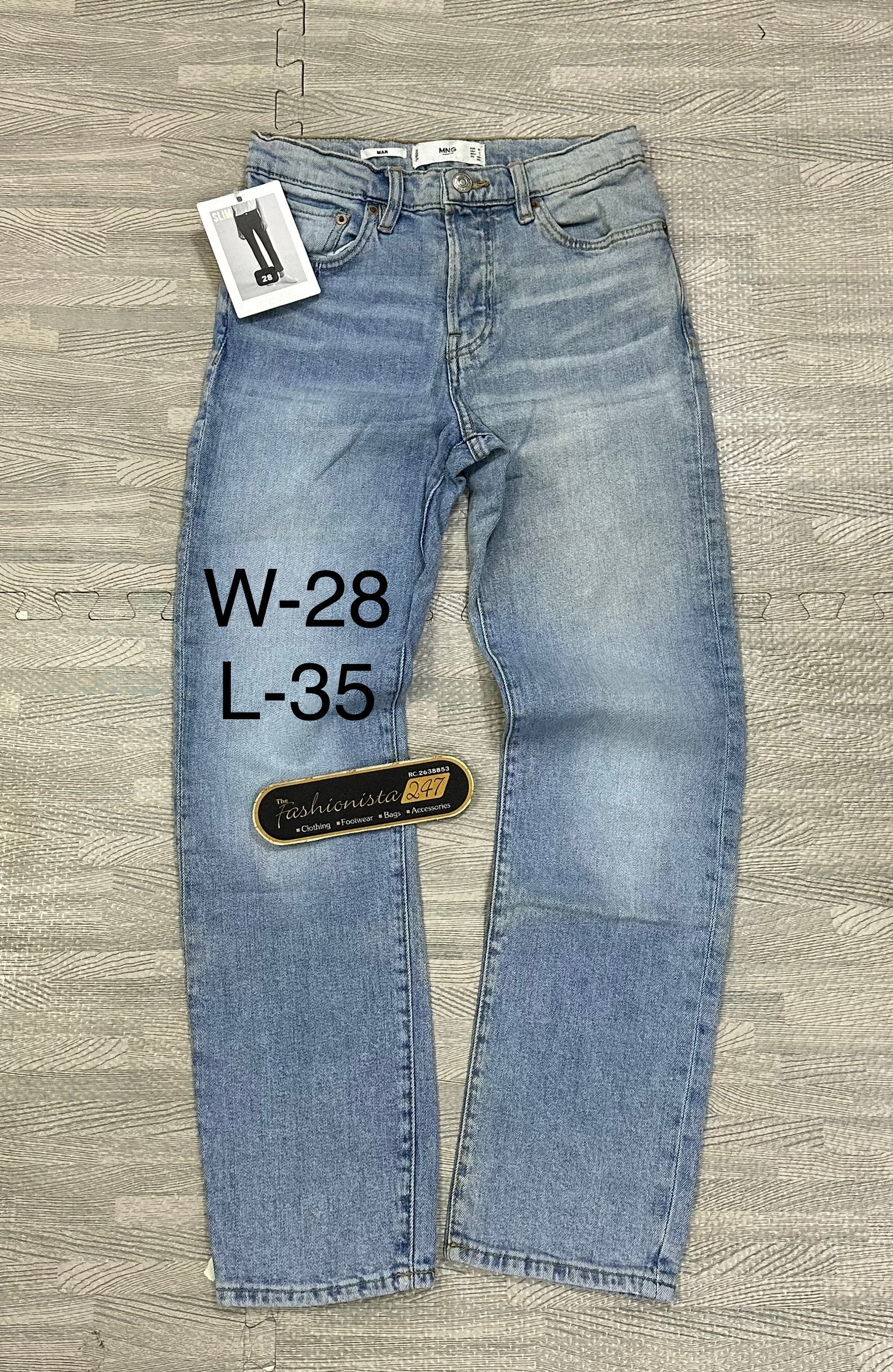 Light Blue Denim Jeans