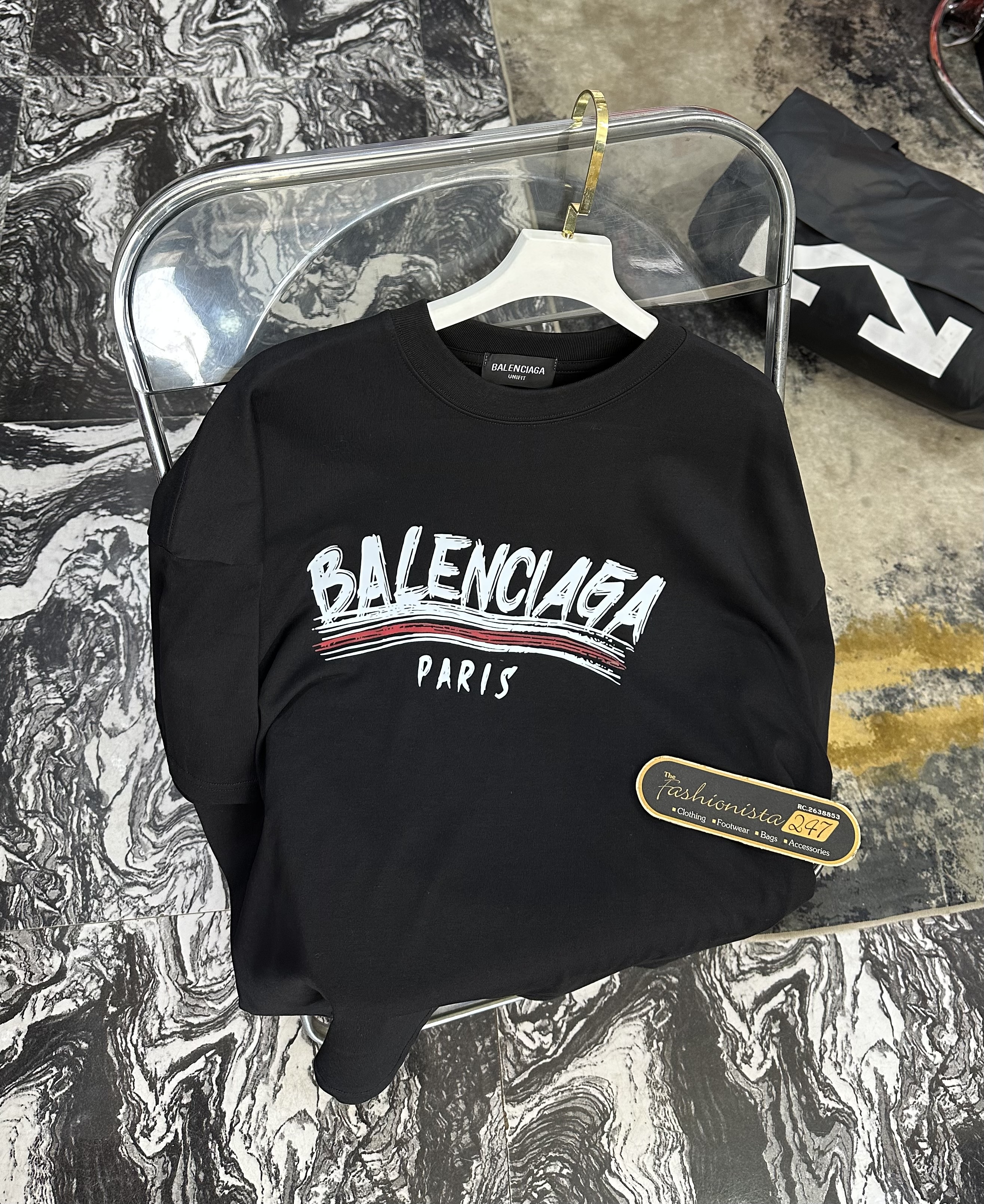 Balenciaga Paris Oversize T-Shirt