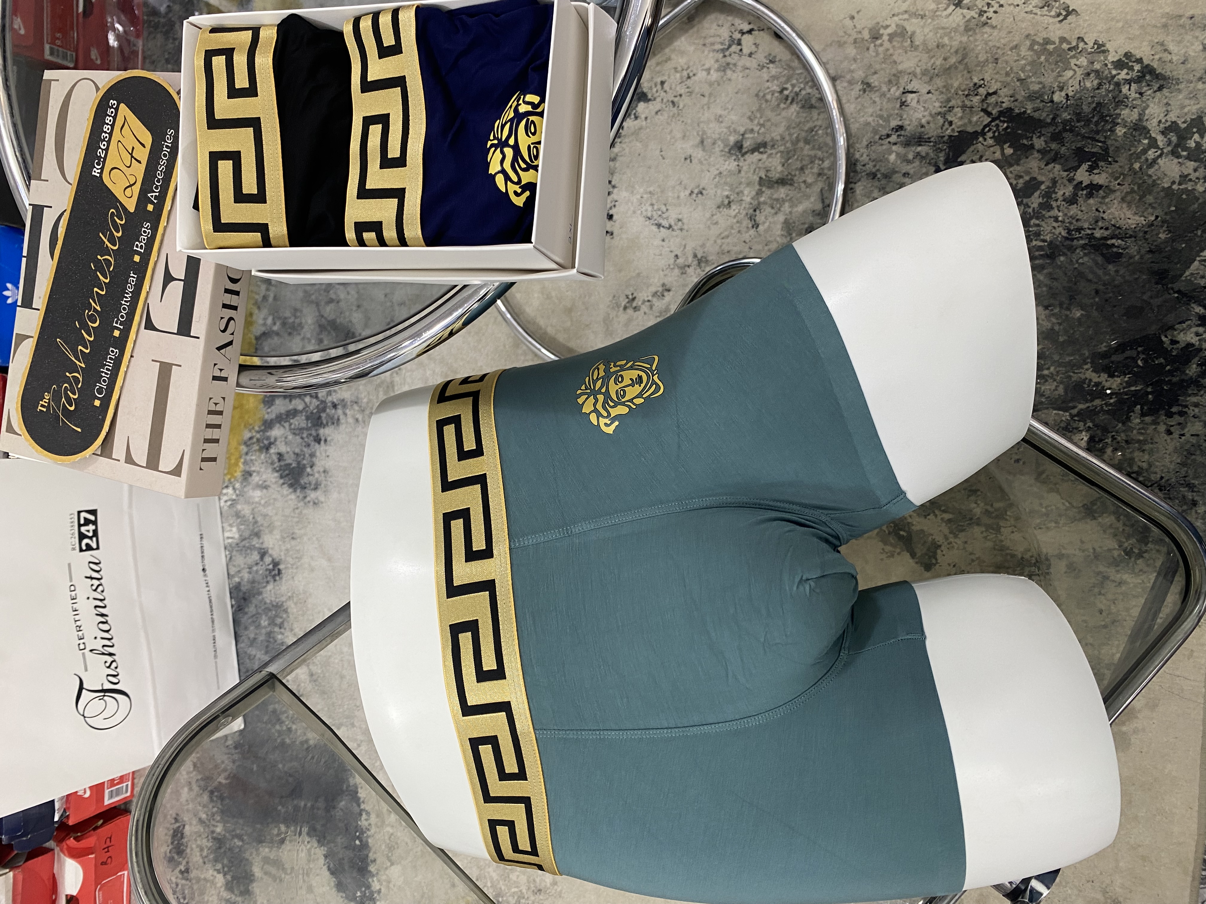 Versace Men's Boxer Briefs Set