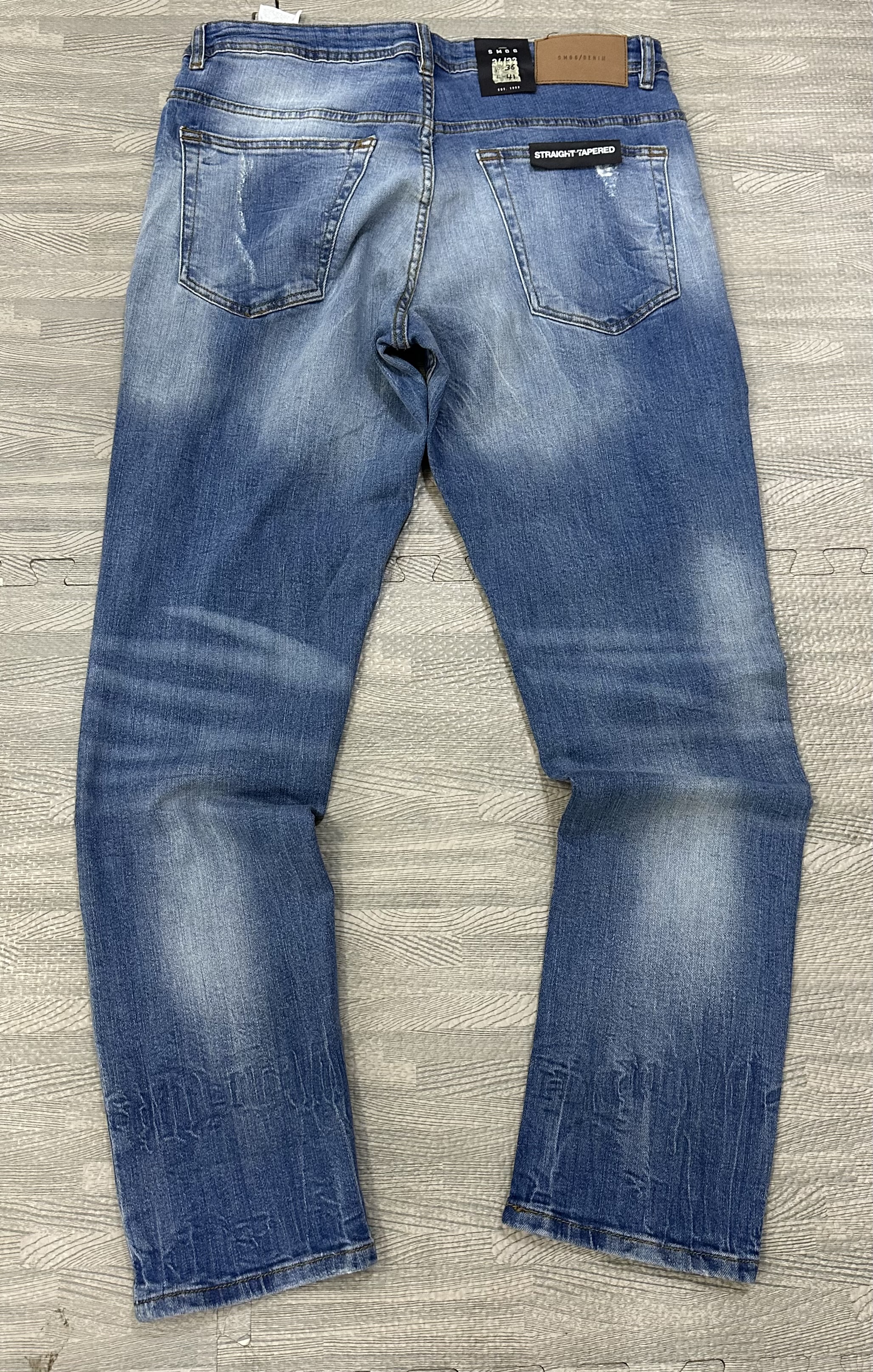 Men's Stretchy Blue Jeans