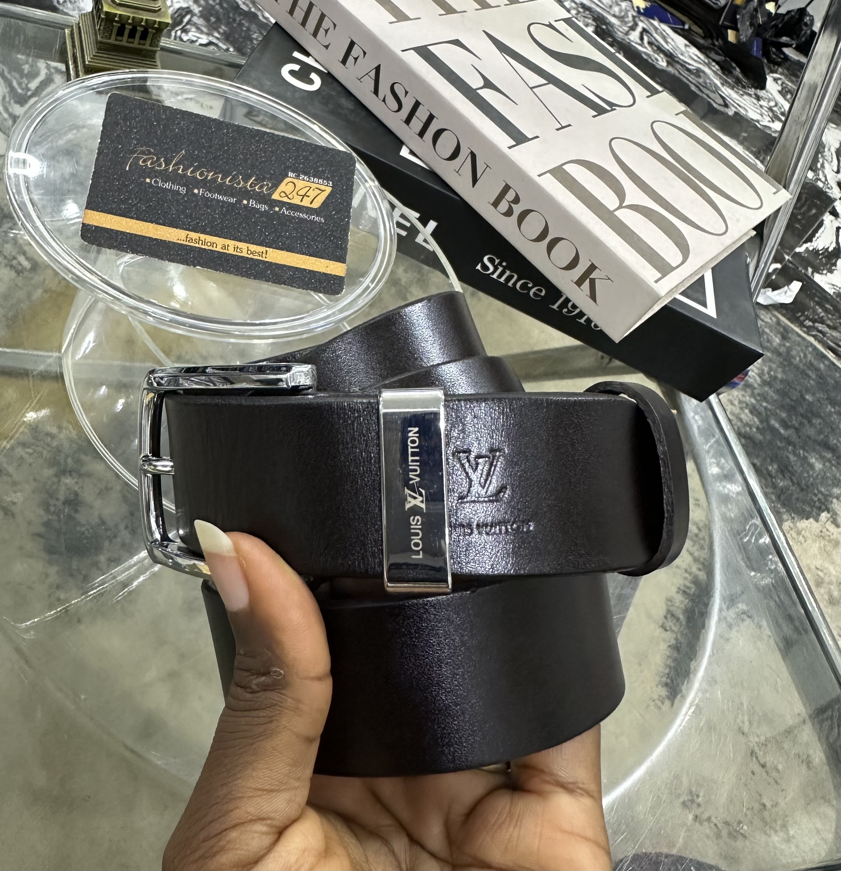Louis Vuitton Leather Belt