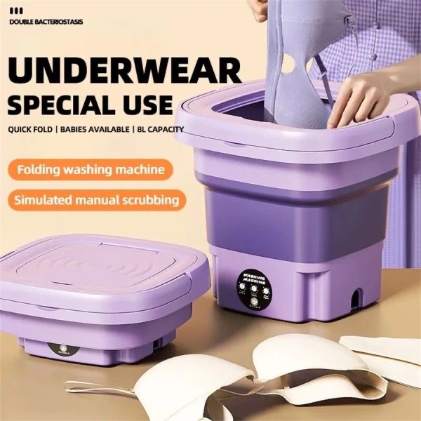 Folding Washing Machine for Underwear