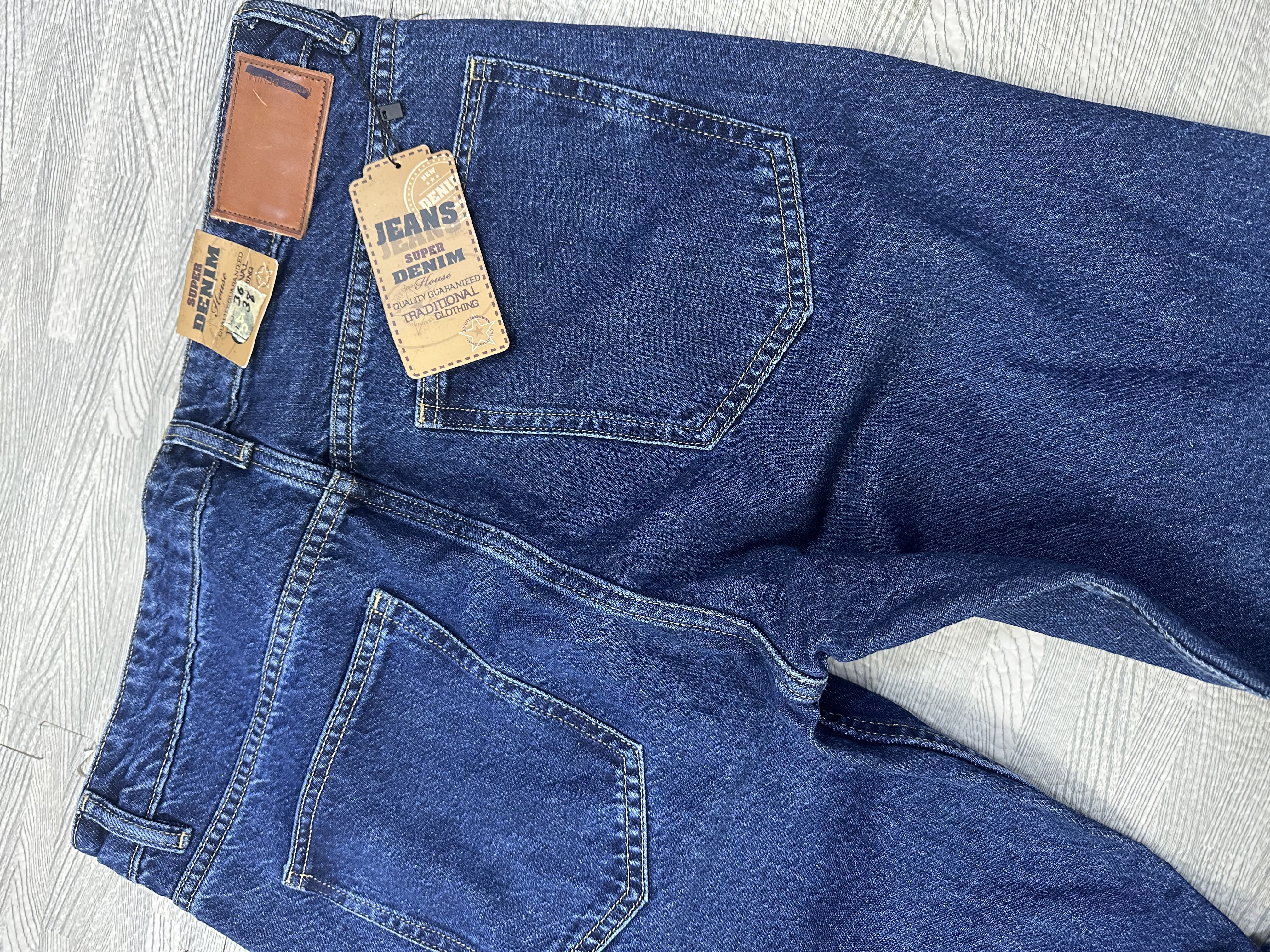 Men's Classic Blue Jeans
