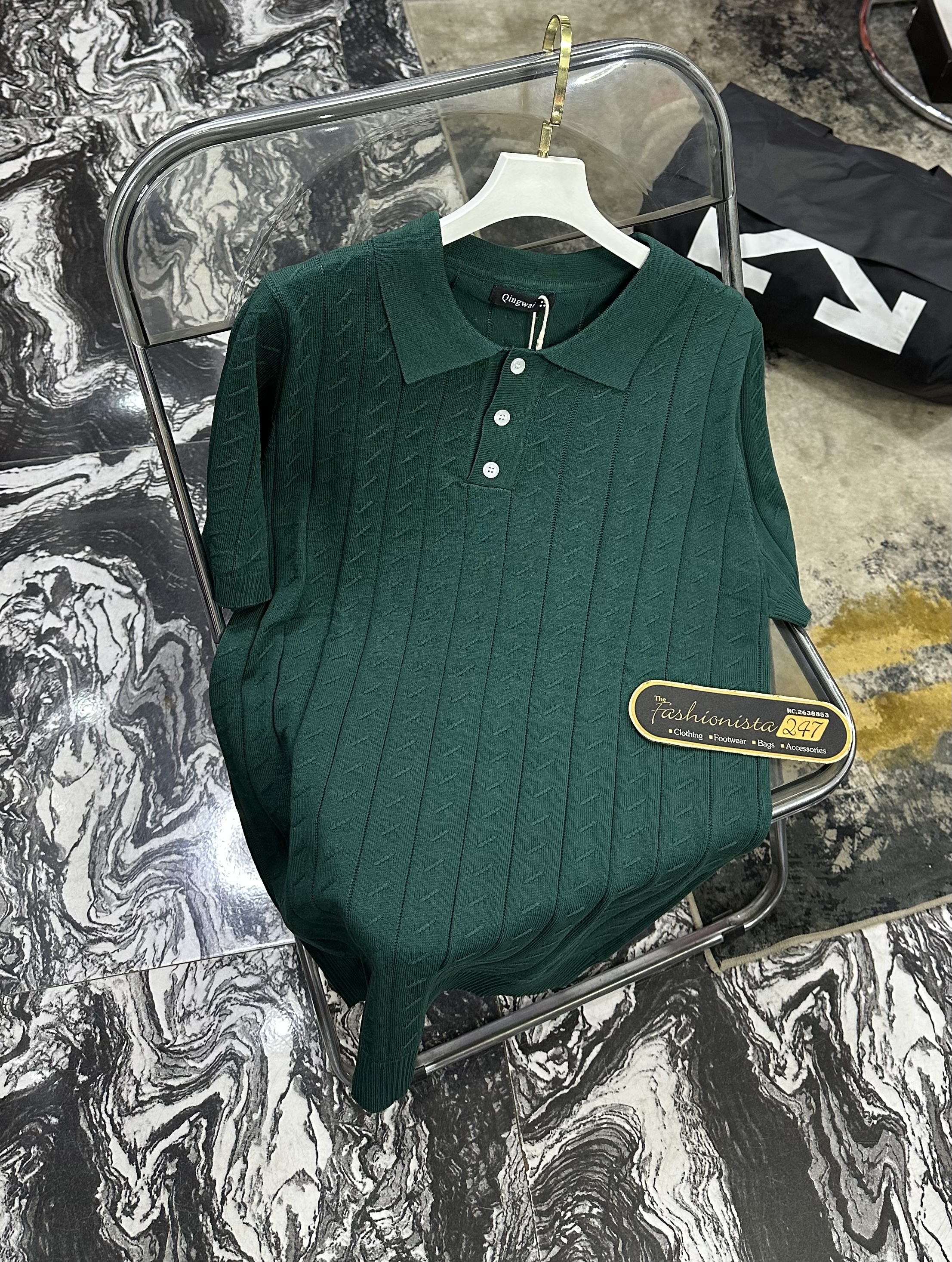 Knit Polo Shirt