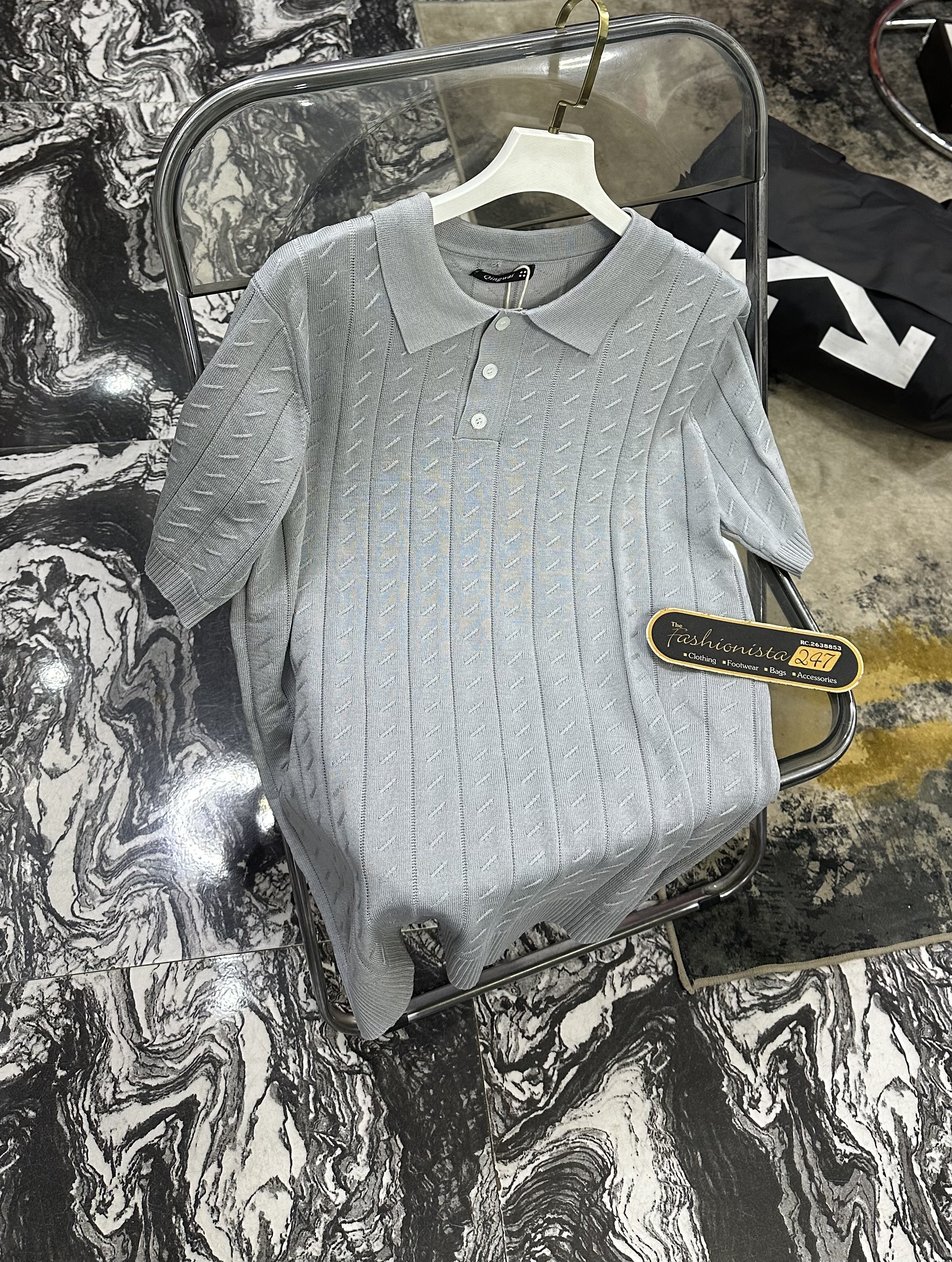 Knit Polo Shirt