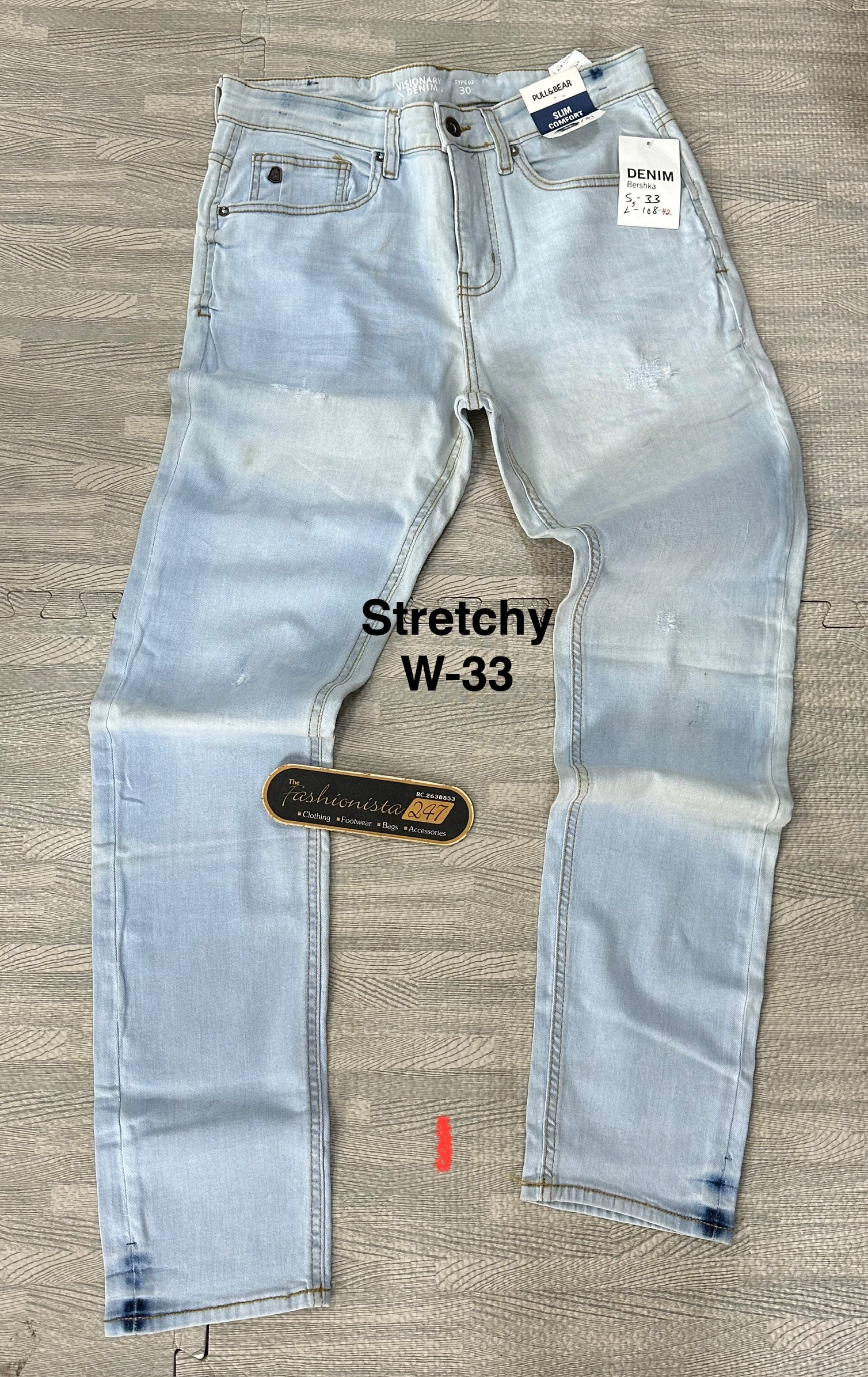 Light Blue Stretchy Jeans