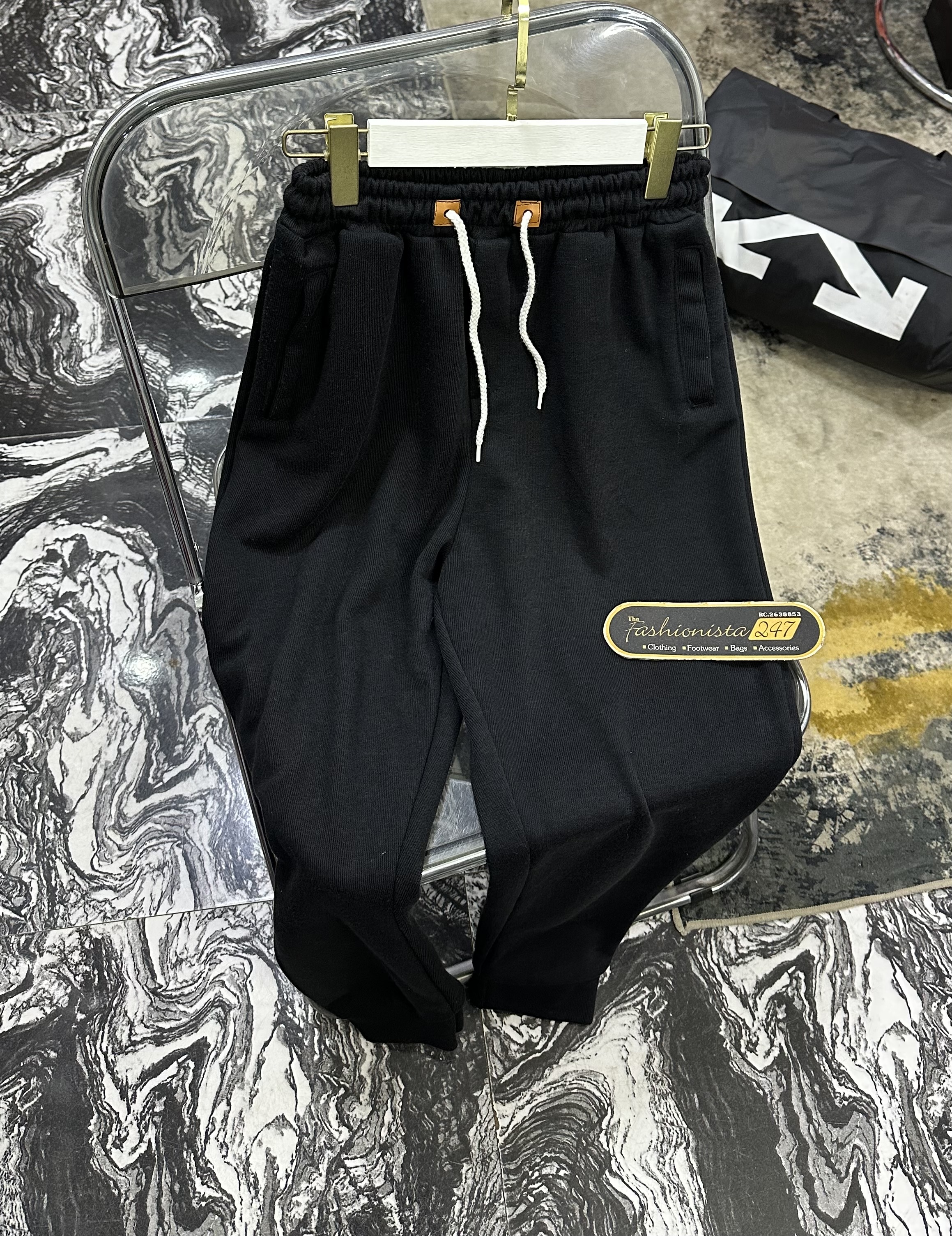 Black Jogger Sweatpants