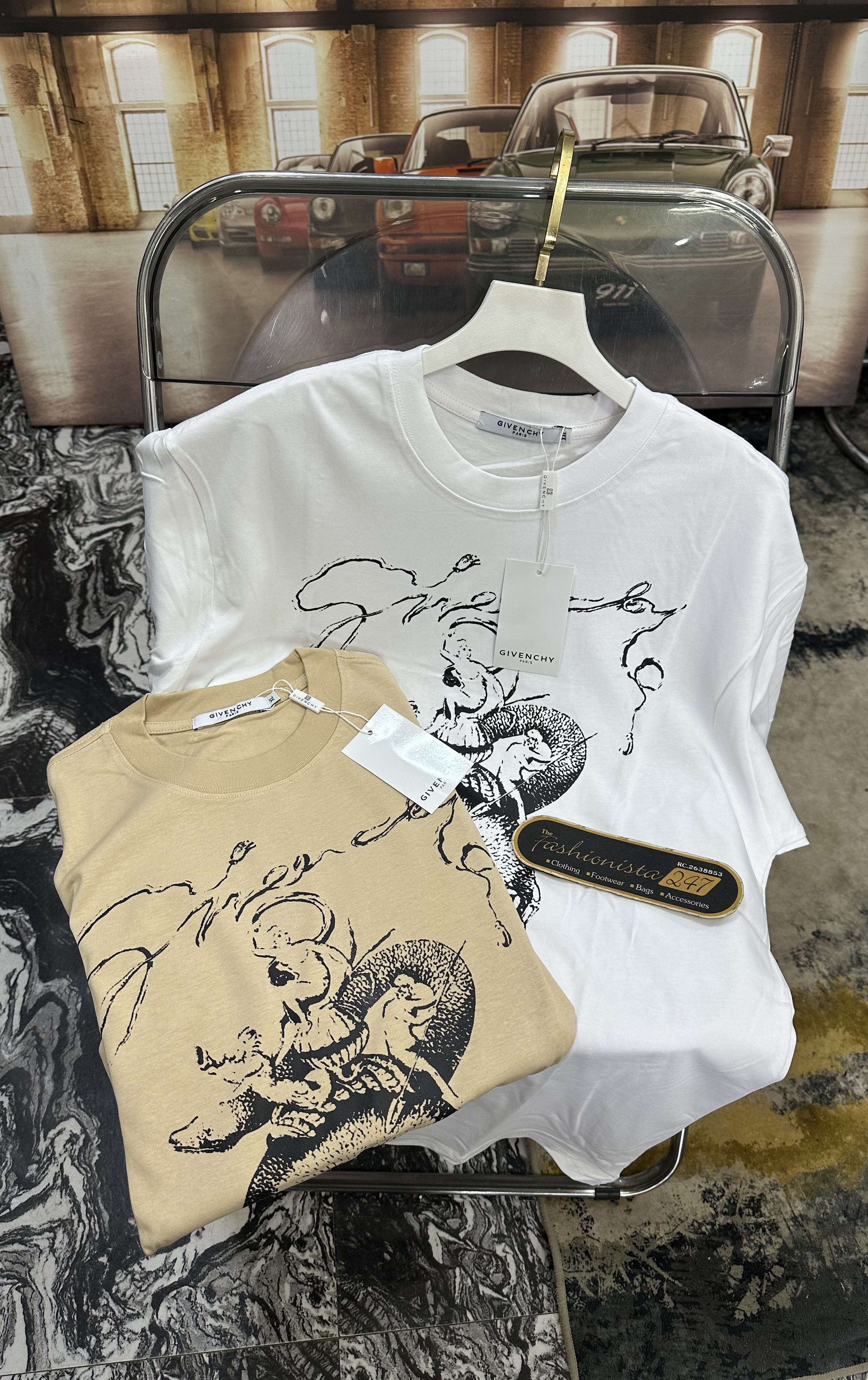 Givenchy  Print Cotton T-Shirts