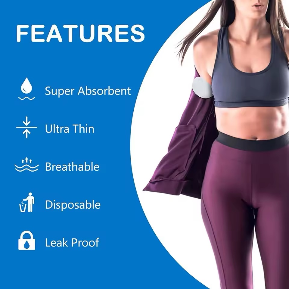 Invisible Sweat Absorption Patch