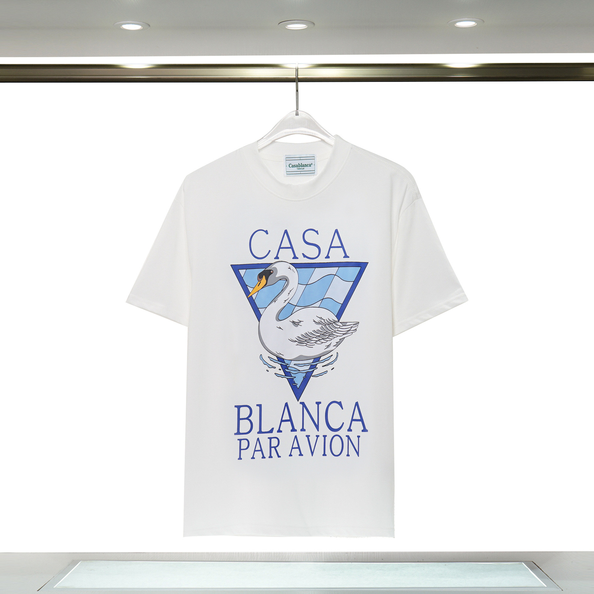 Casa Blanca Par Avion Swan Tee