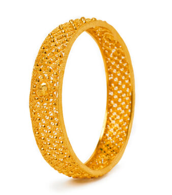 Ornate Gold Bangle