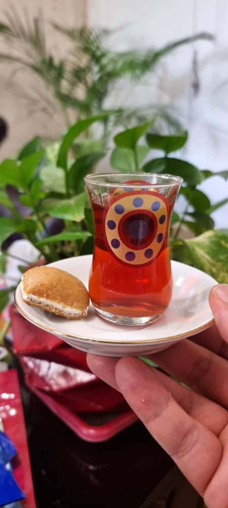 Decorative Moroccan Tea Glass Set