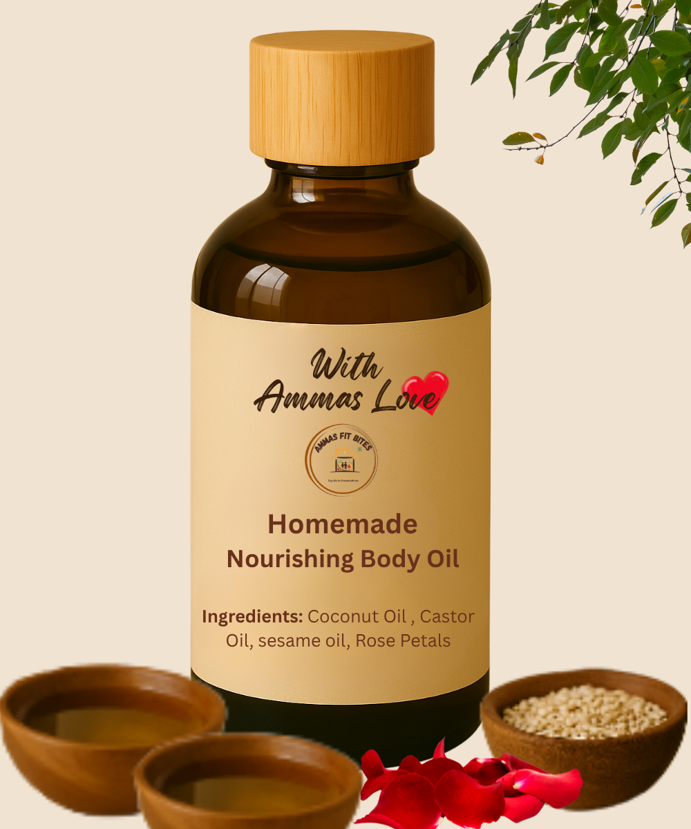 Homemade Nourishing Body Oil