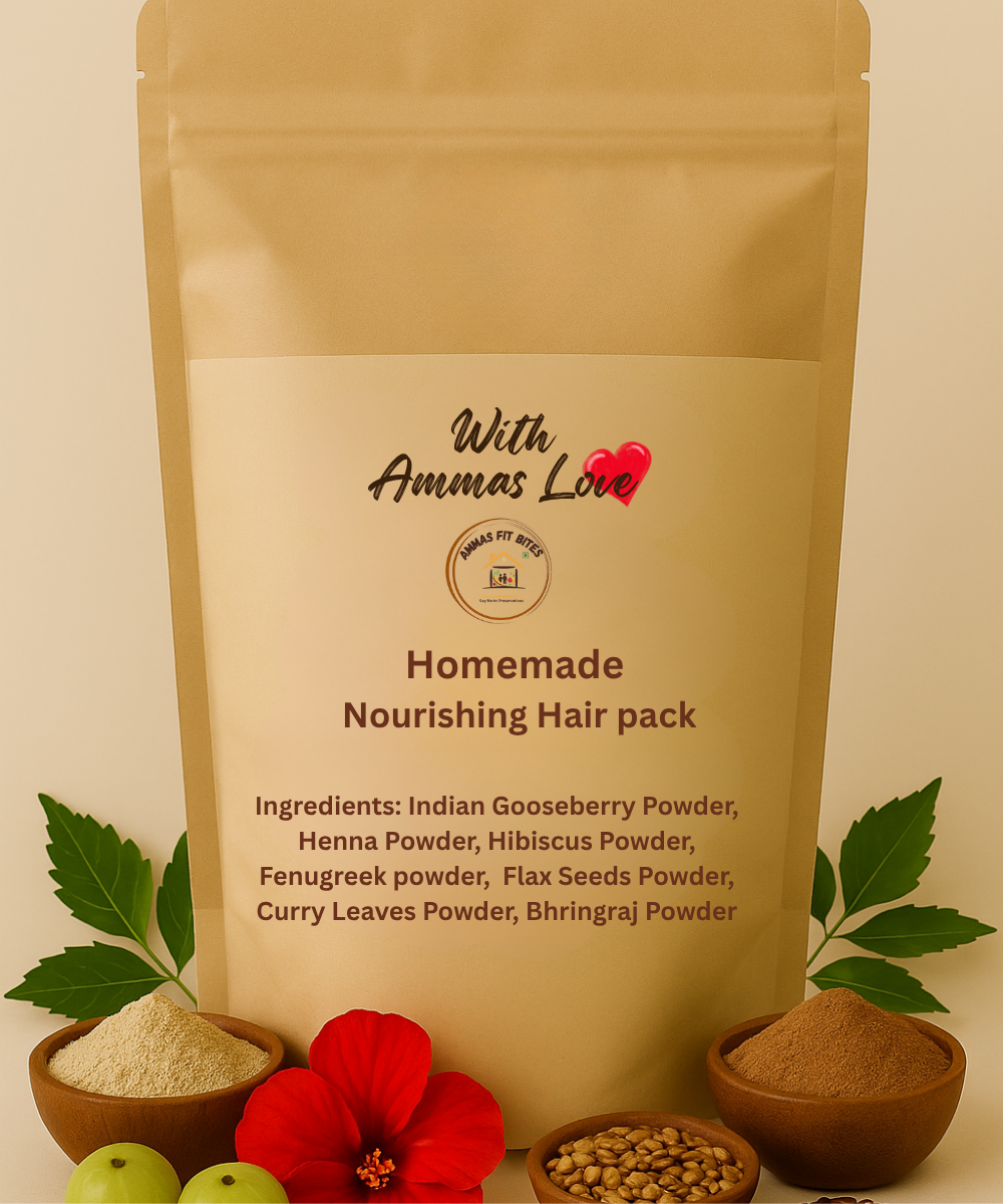 Homemade Nourishing Hair Pack