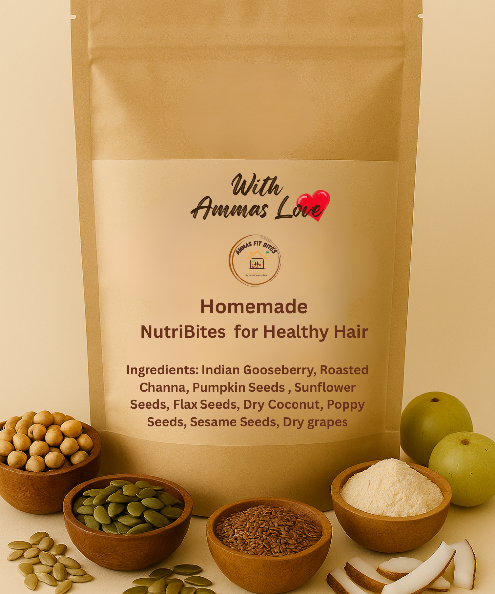 Homemade NutriBites for Healthy Hair