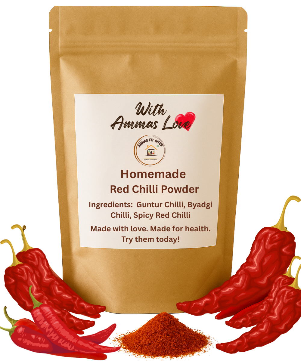 Homemade Red Chilli Powder
