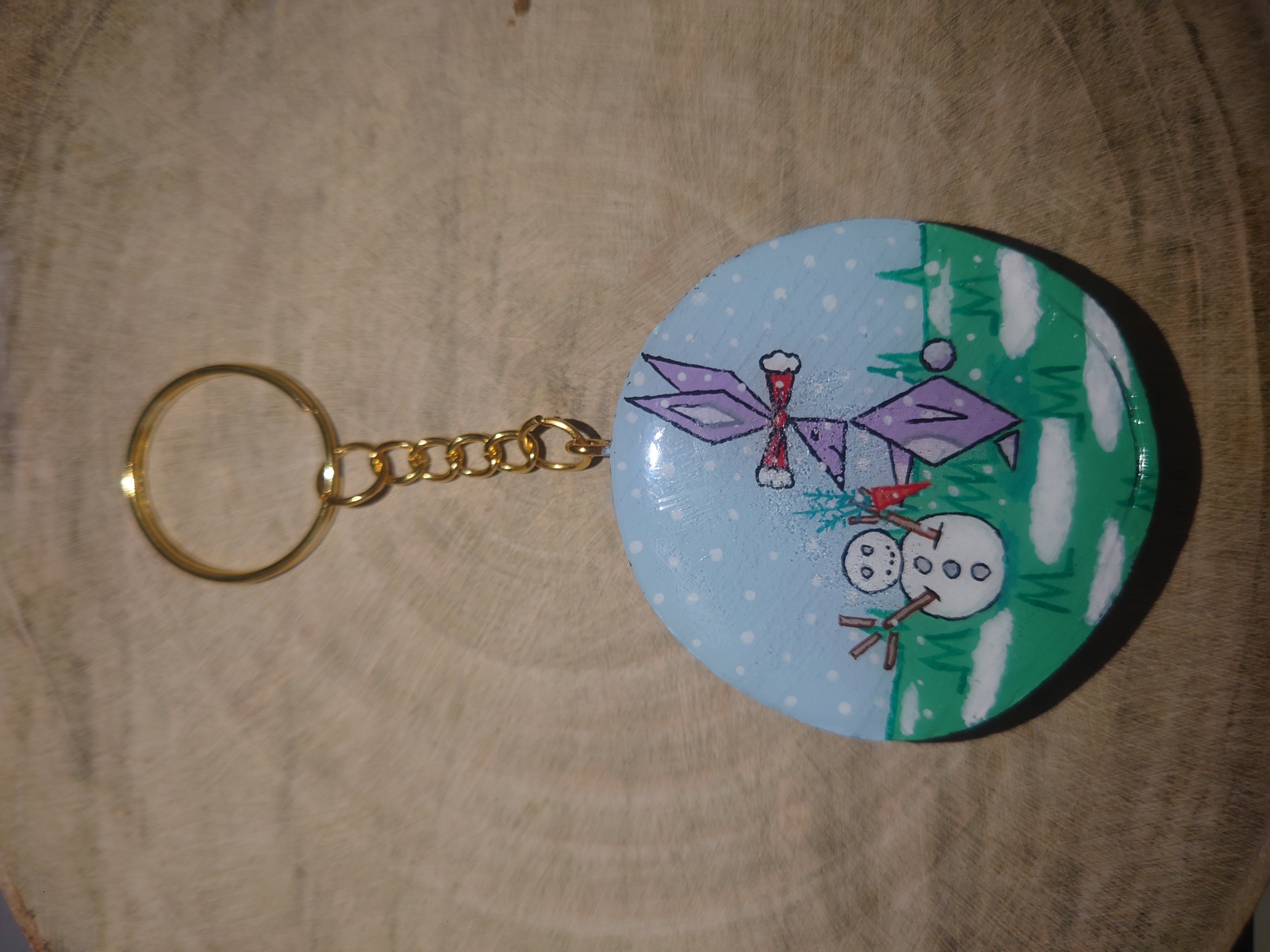 Porte-clés artisanal 8