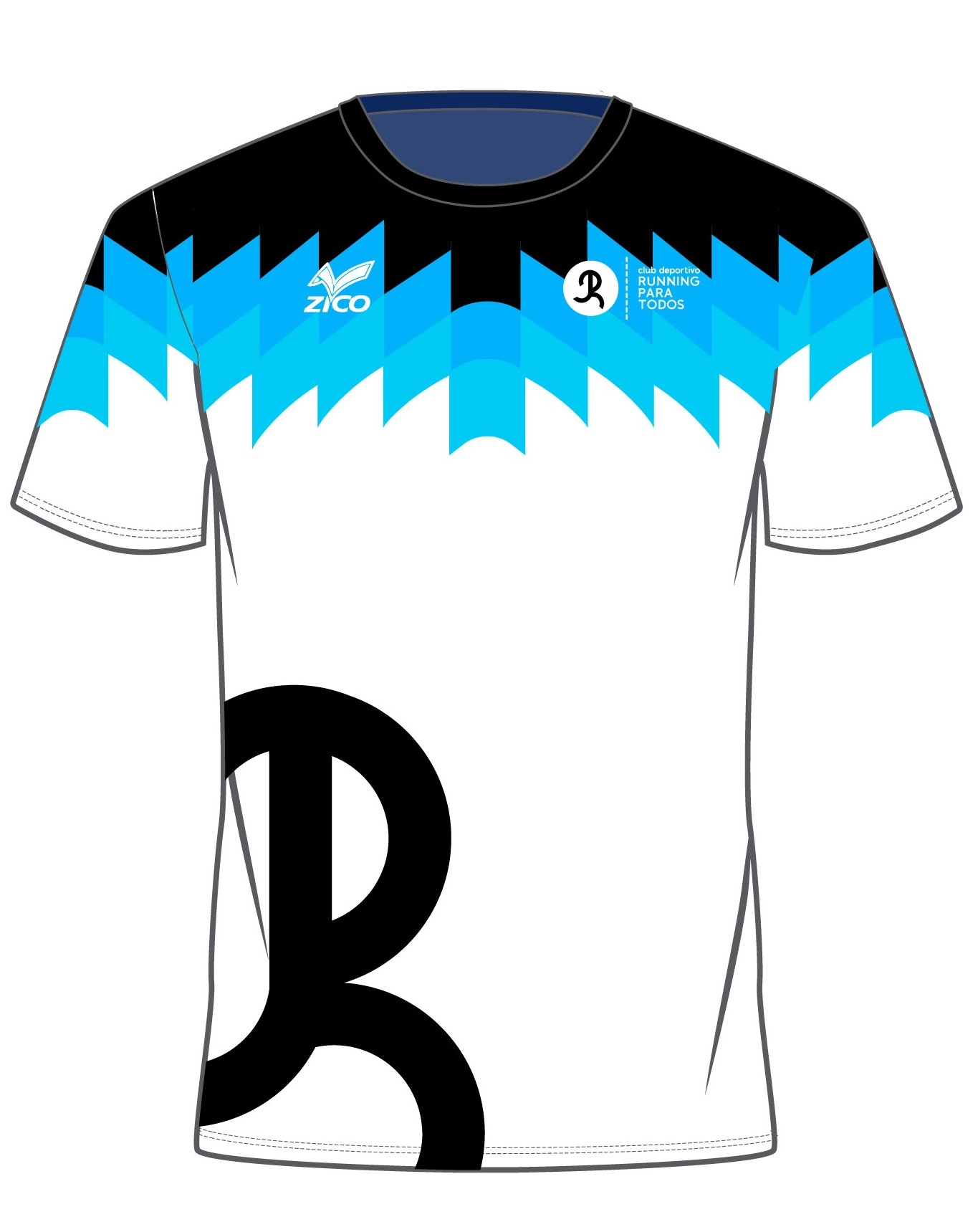 Camiseta Manga Corta Oficial de la  Escuela de Atletismo 