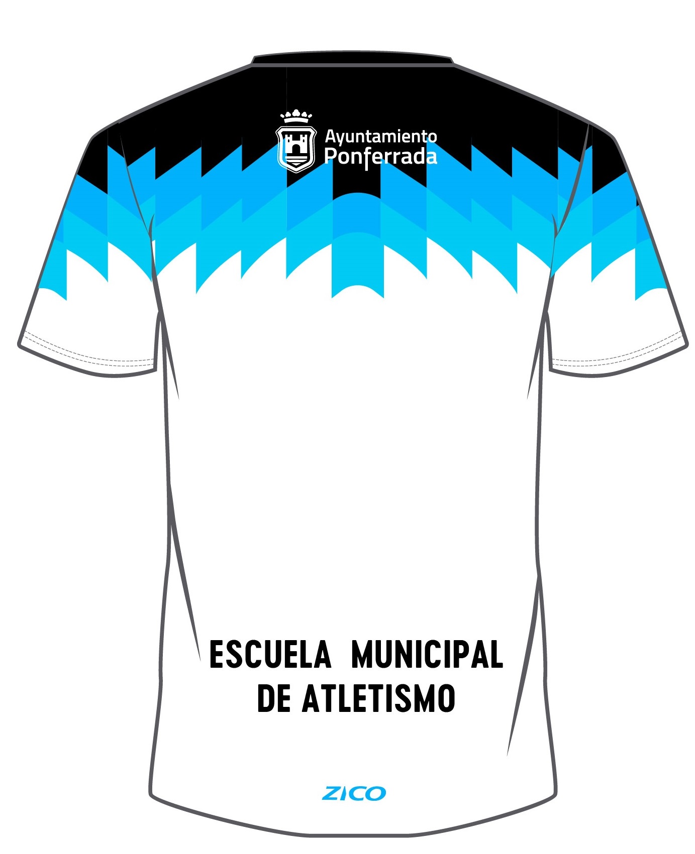 Camiseta Manga Corta Oficial de la  Escuela de Atletismo 