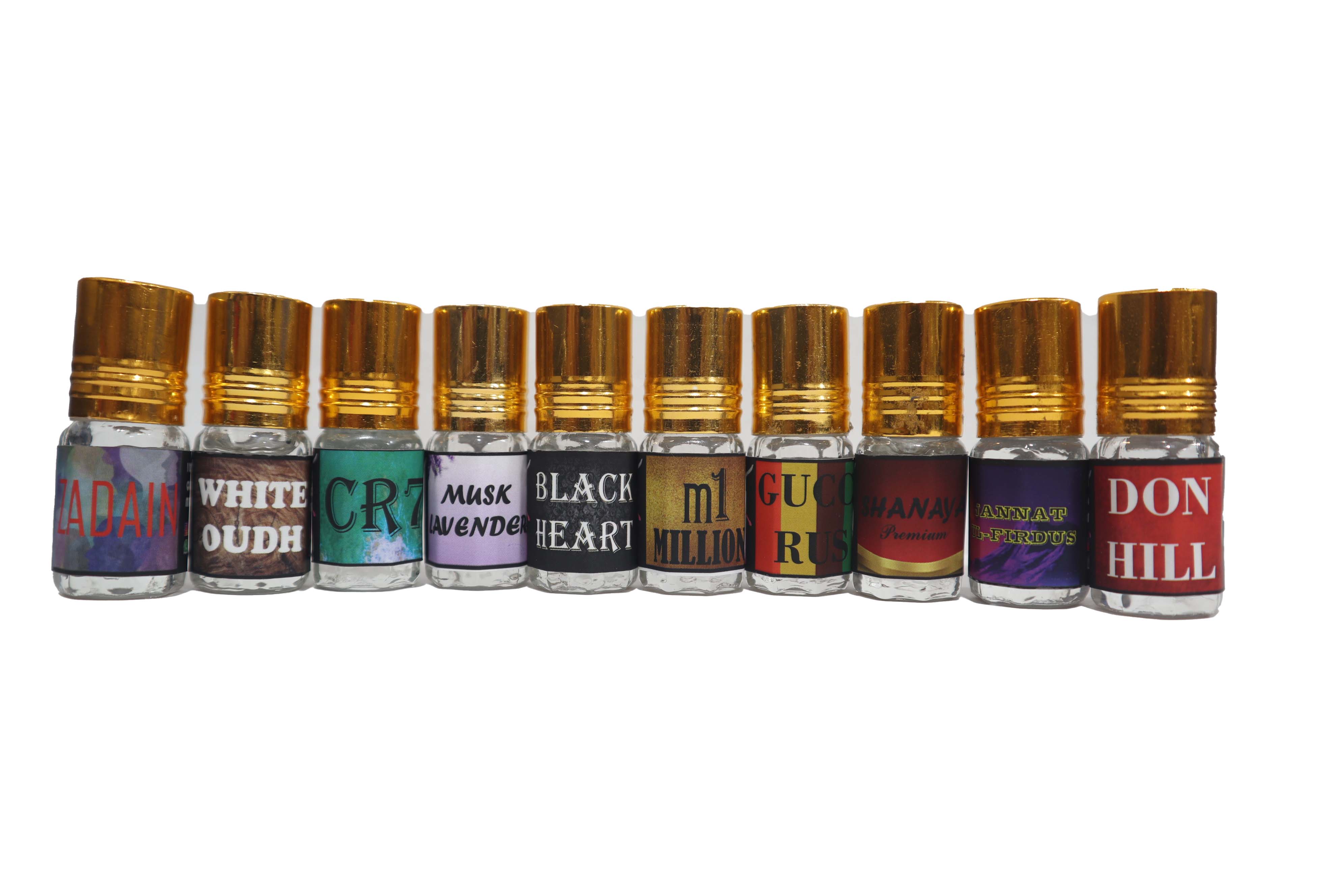 Luxury Attar Combo Pack 10in1
