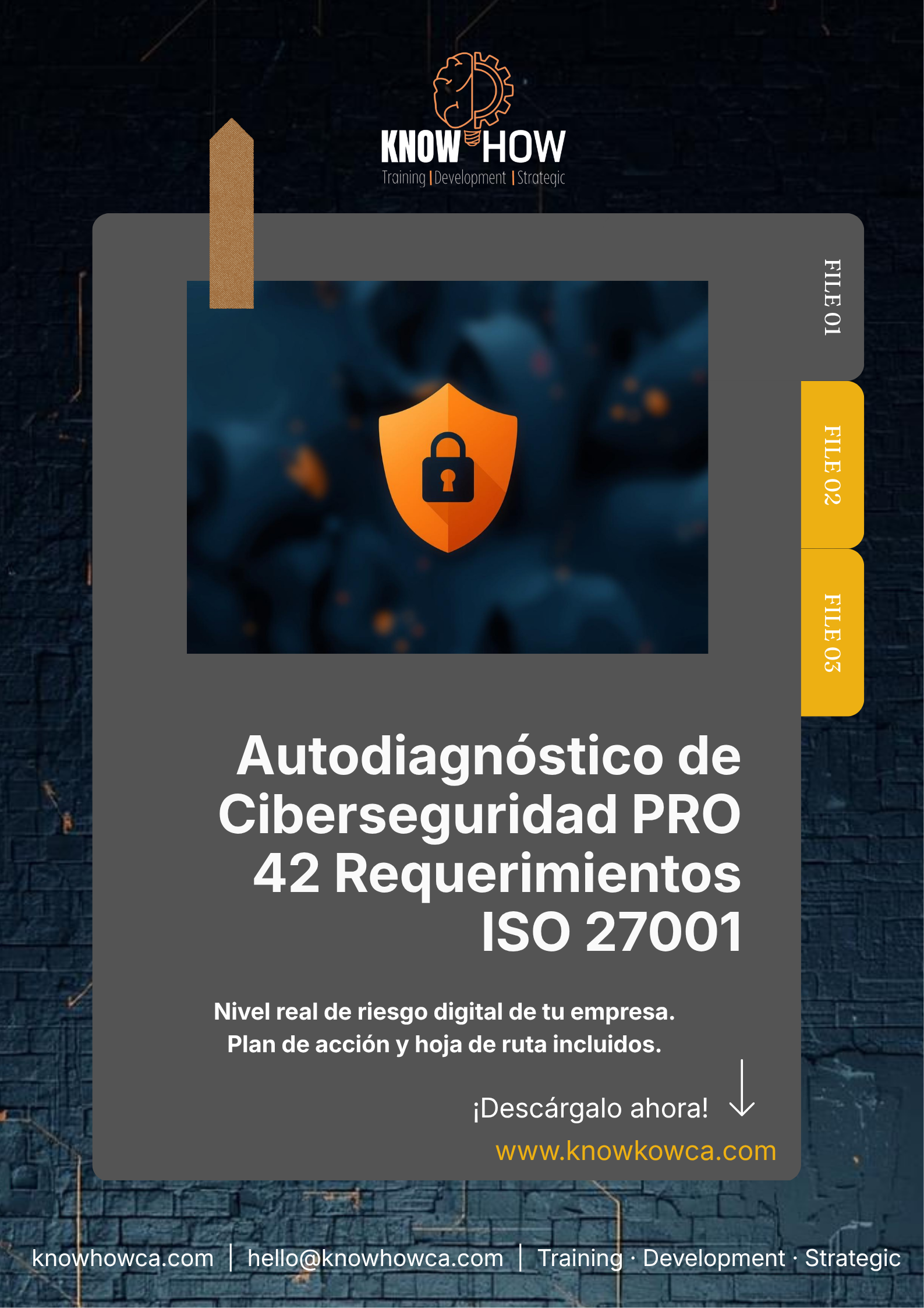 Autodiagnóstico de Ciberseguridad PRO — 42 Requerimientos ISO 27001