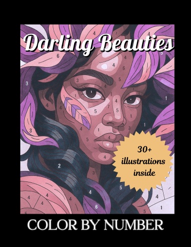 Color‑By‑Number: Darling Beauties