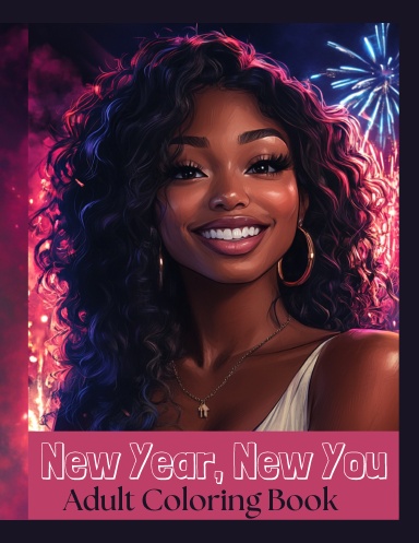 New Year, New You Adult Coloring Book