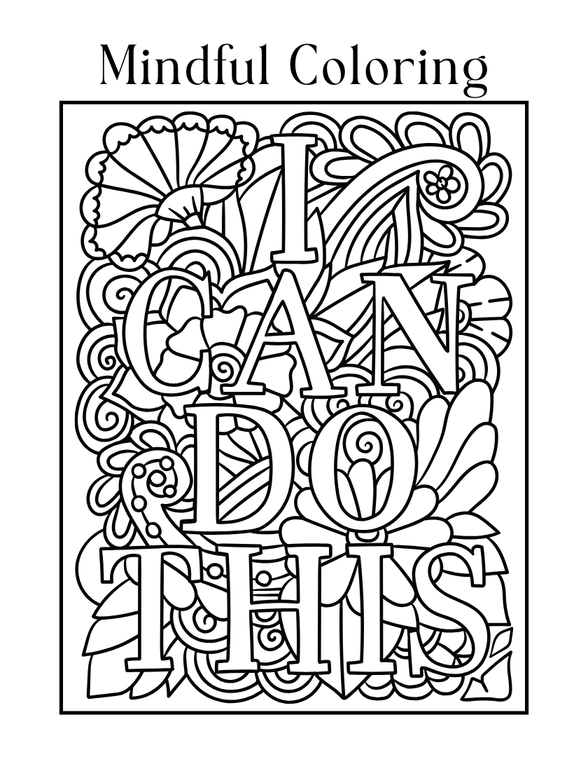 Colorful Darlings: Coloring Book