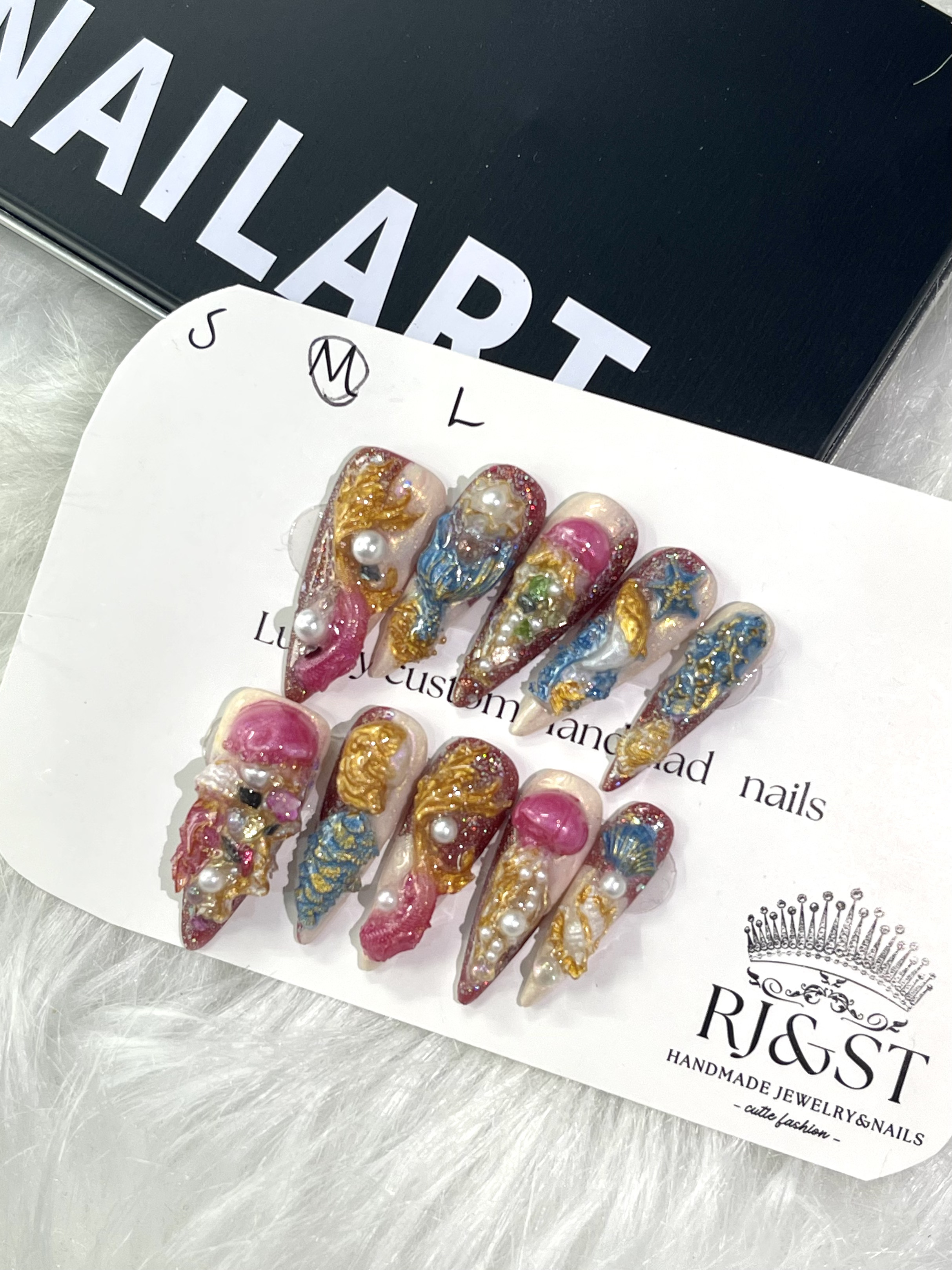 Fairy Grove-Handmade Decorative Nails