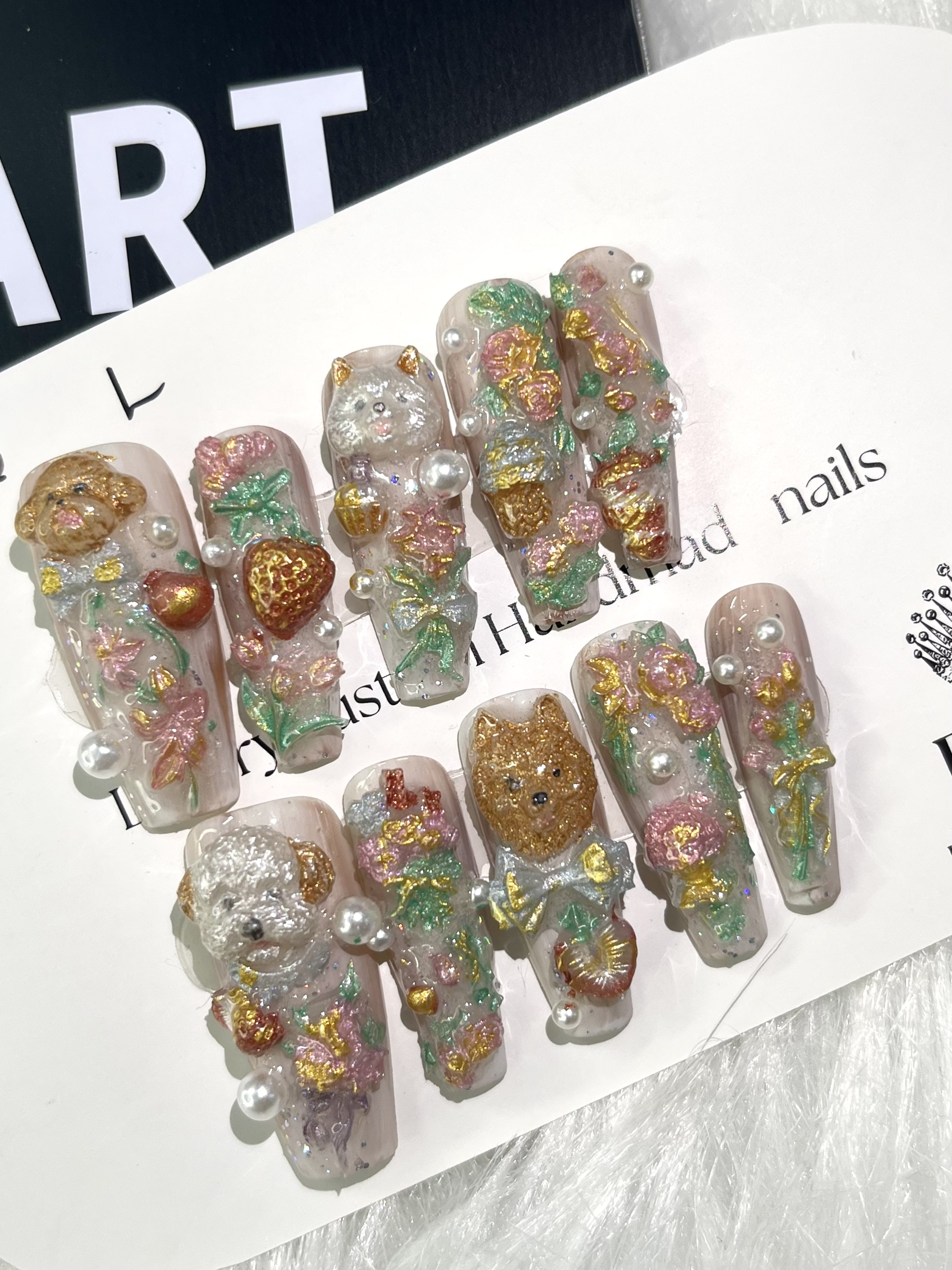  Handcrafted Decorative Nail Art