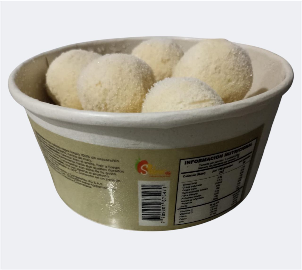 Buñuelos de frijol sin relleno x 12 unid 32g