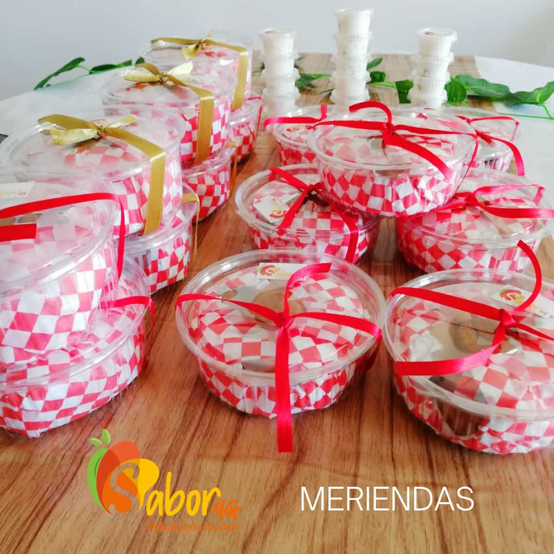 Meriendas x 4 unidades