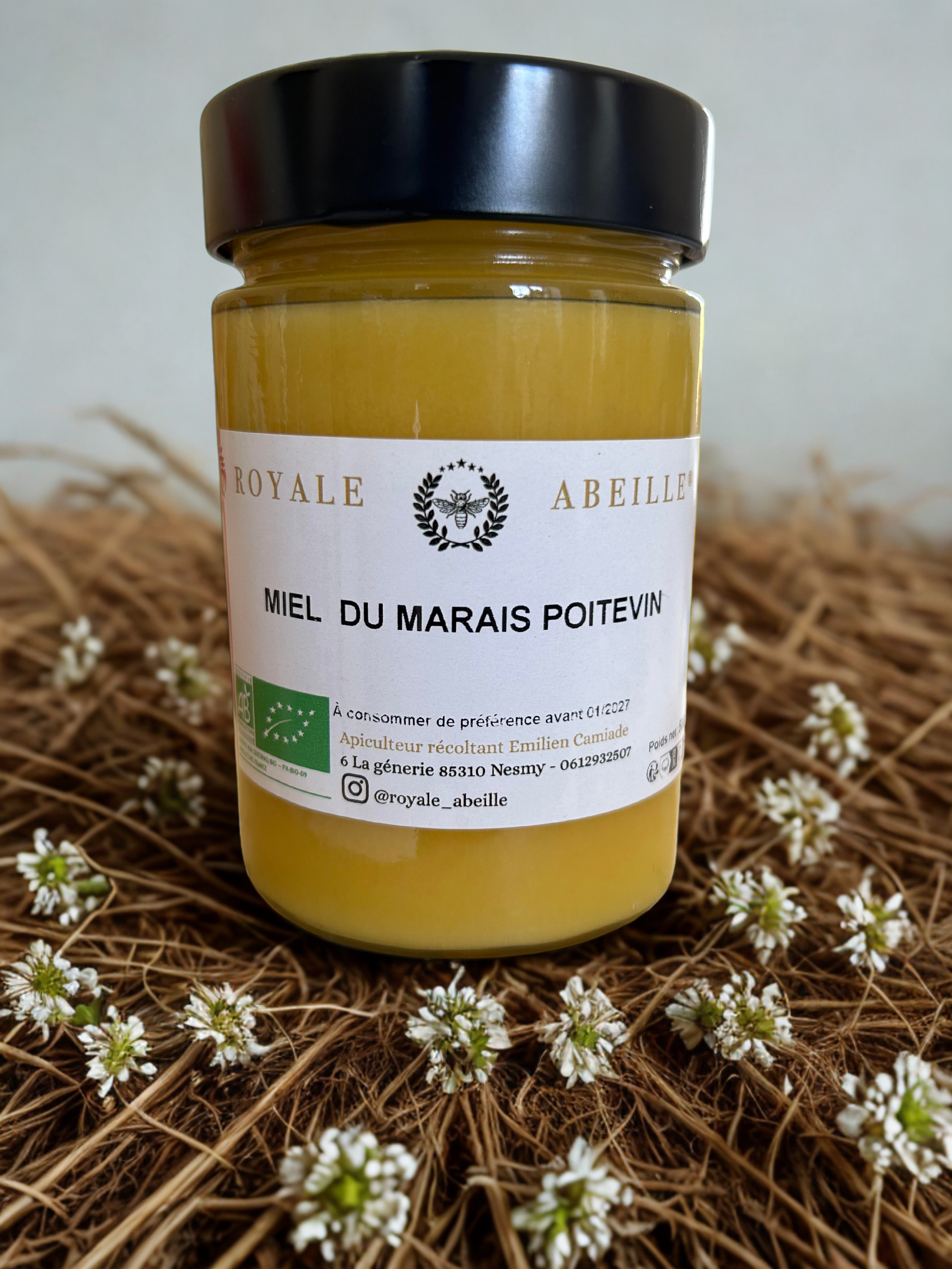 Miel du Marais Poitevin bio 500g