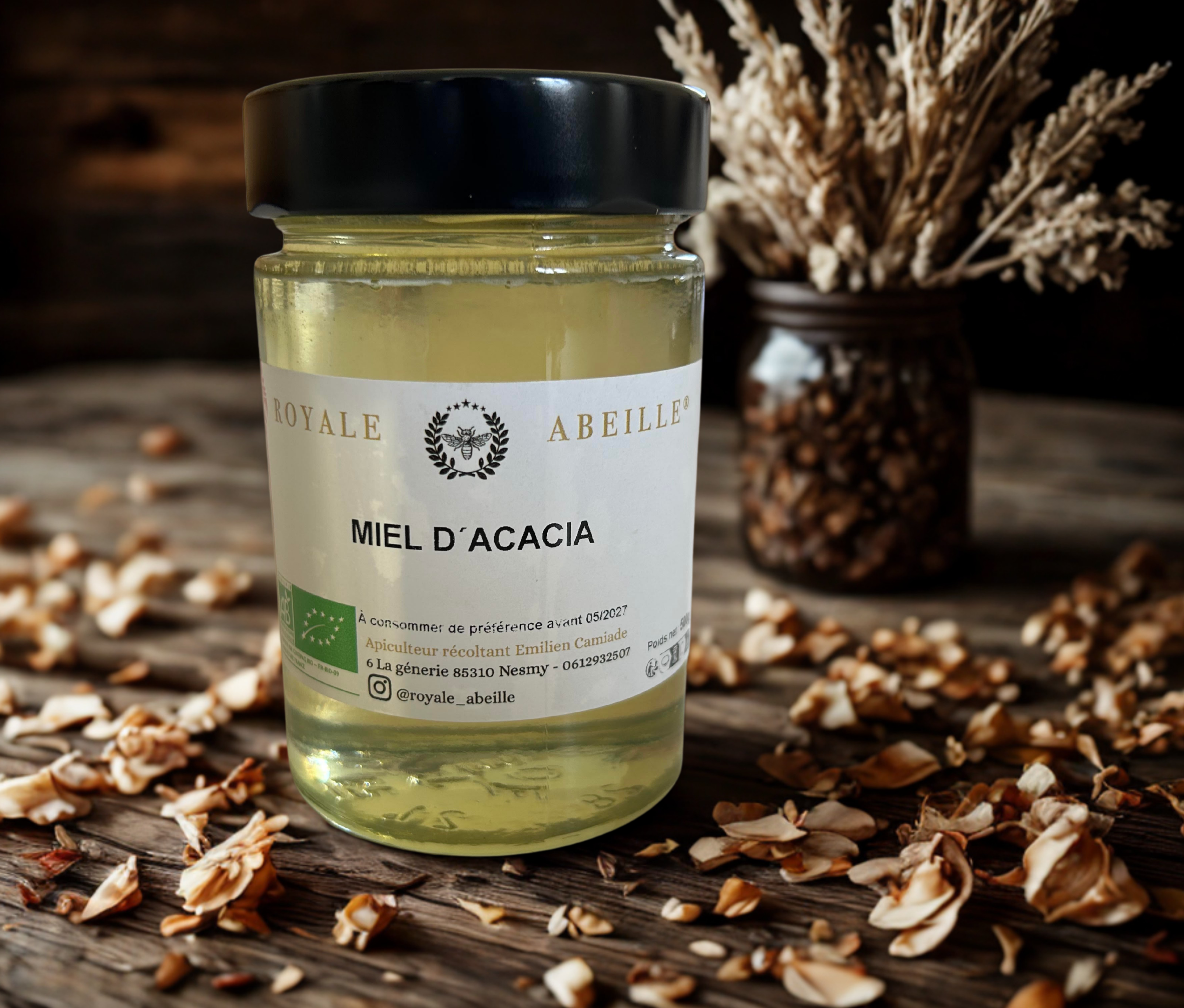 Miel d´acacia bio 500g