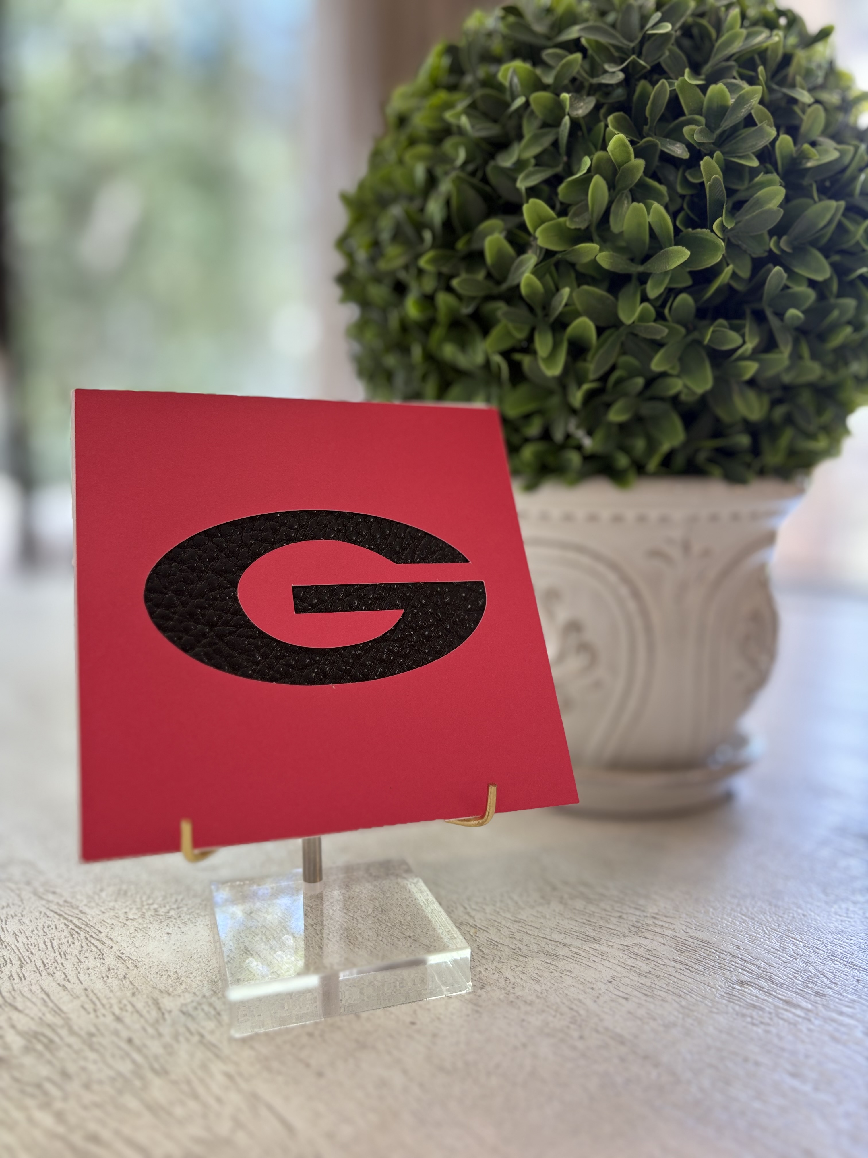 Red & Black "G"