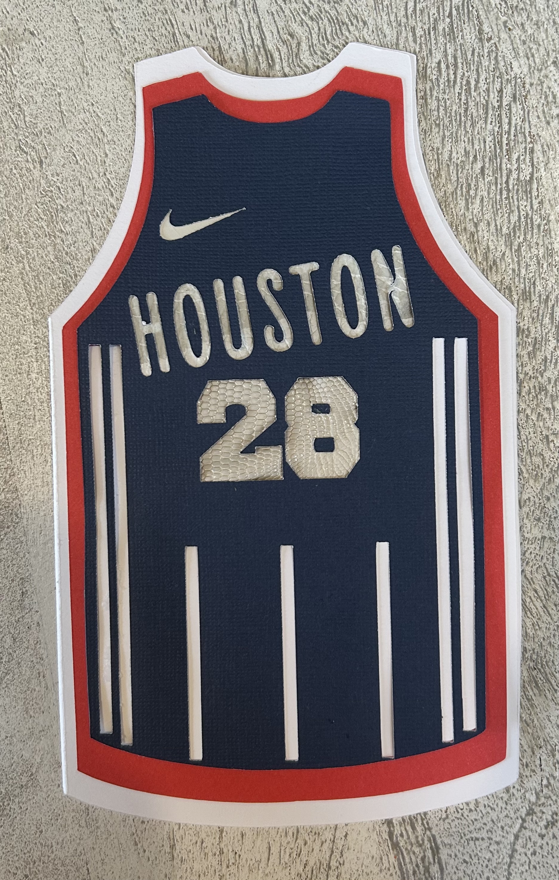 Custom Jersey Card