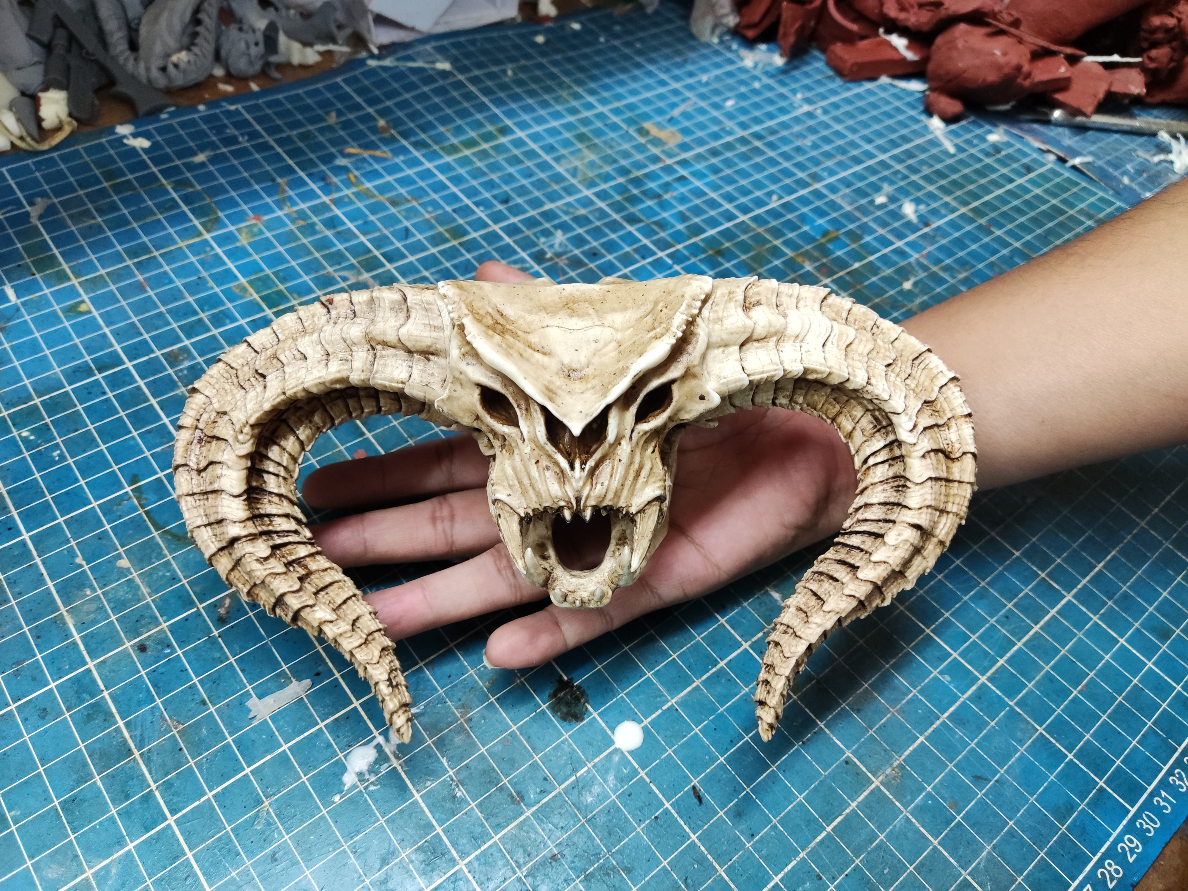 Balrog Skull (LOTR) Moveable jaw