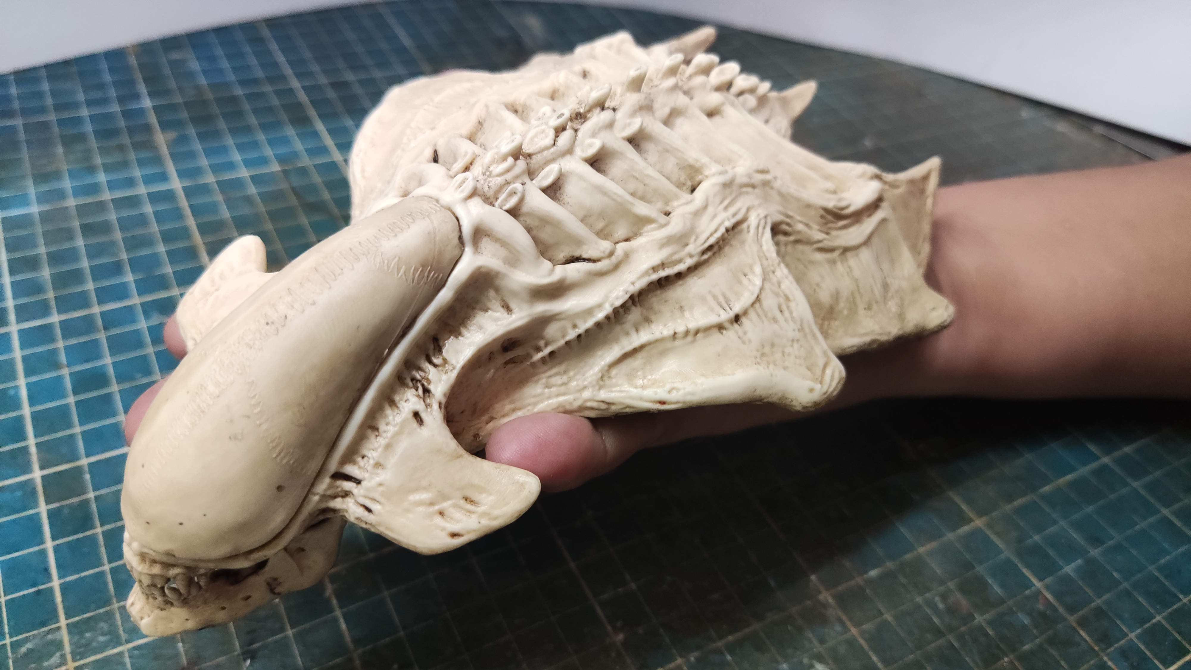 Praetorian Alien Skull based on Giger art