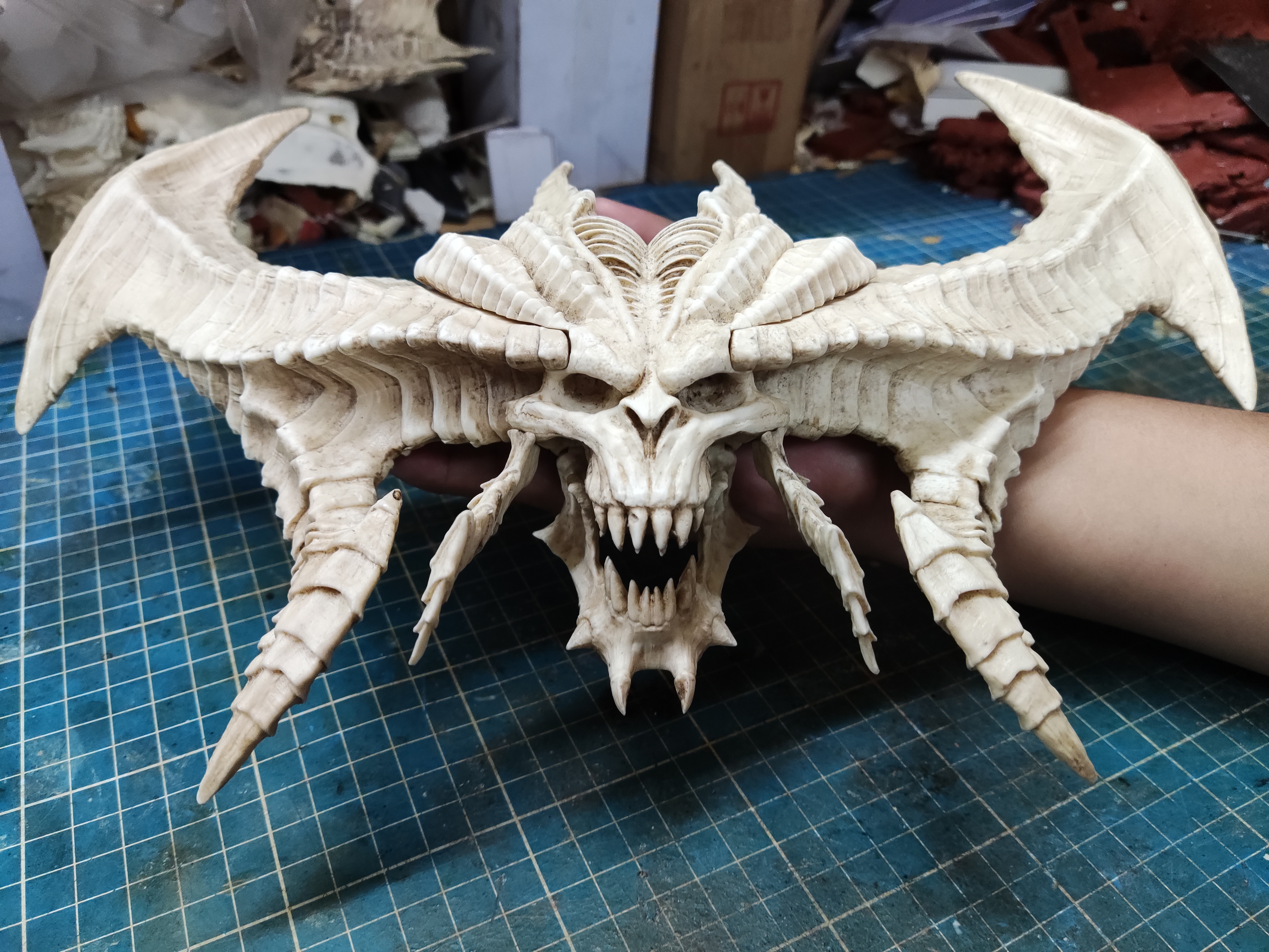 Diablo 3 Skull moveable jaw