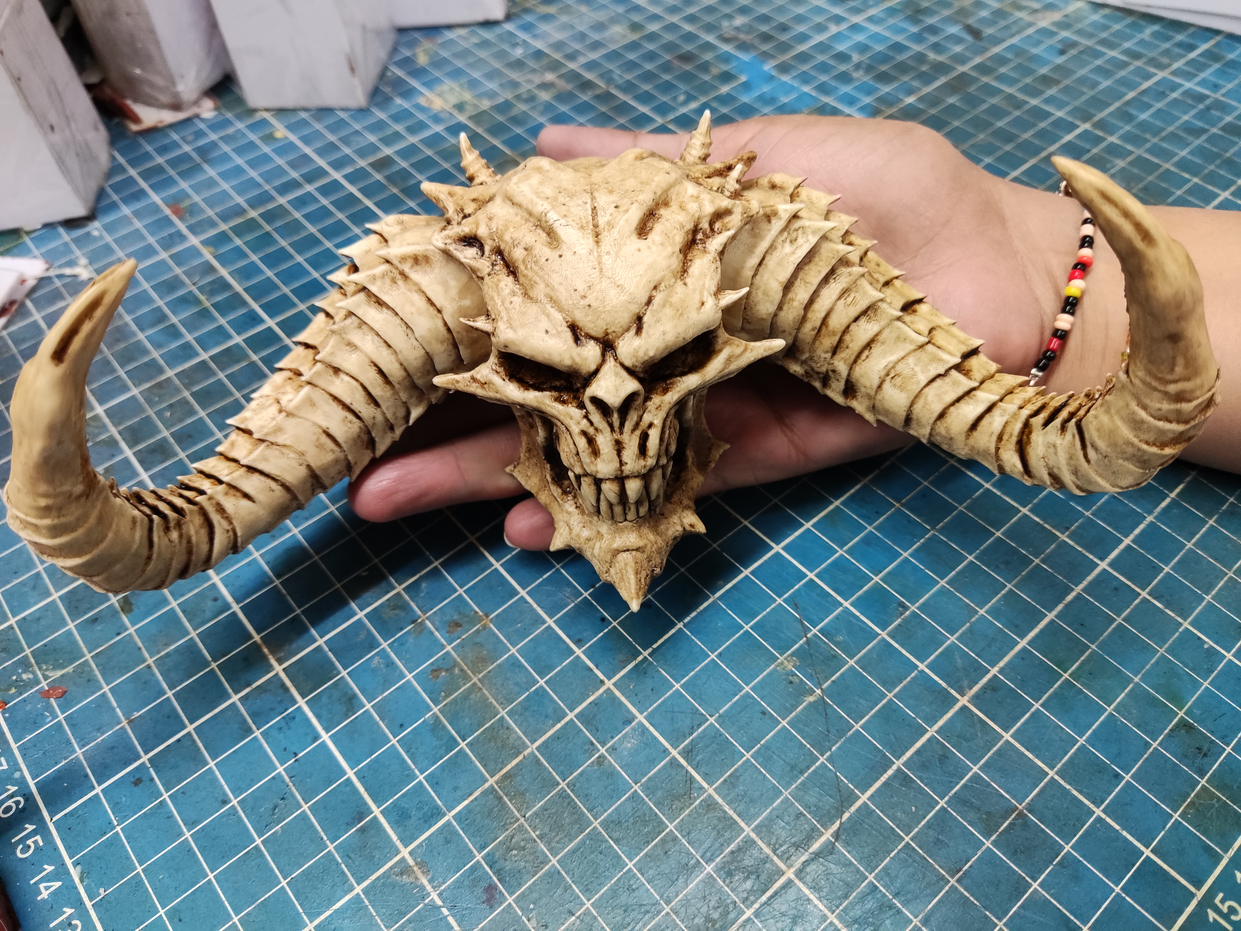 Diablo Skull moveable jaw