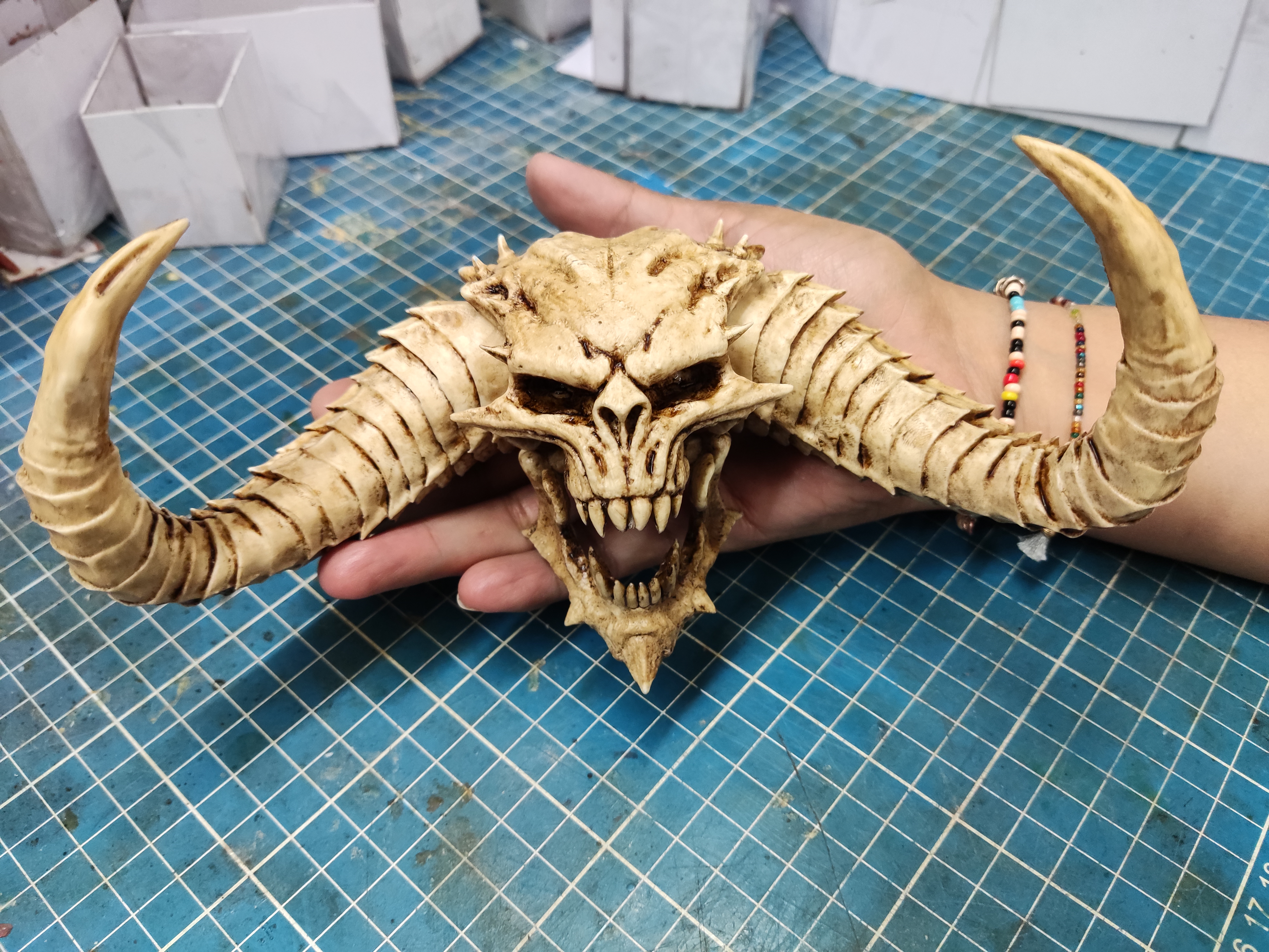 Diablo Skull moveable jaw
