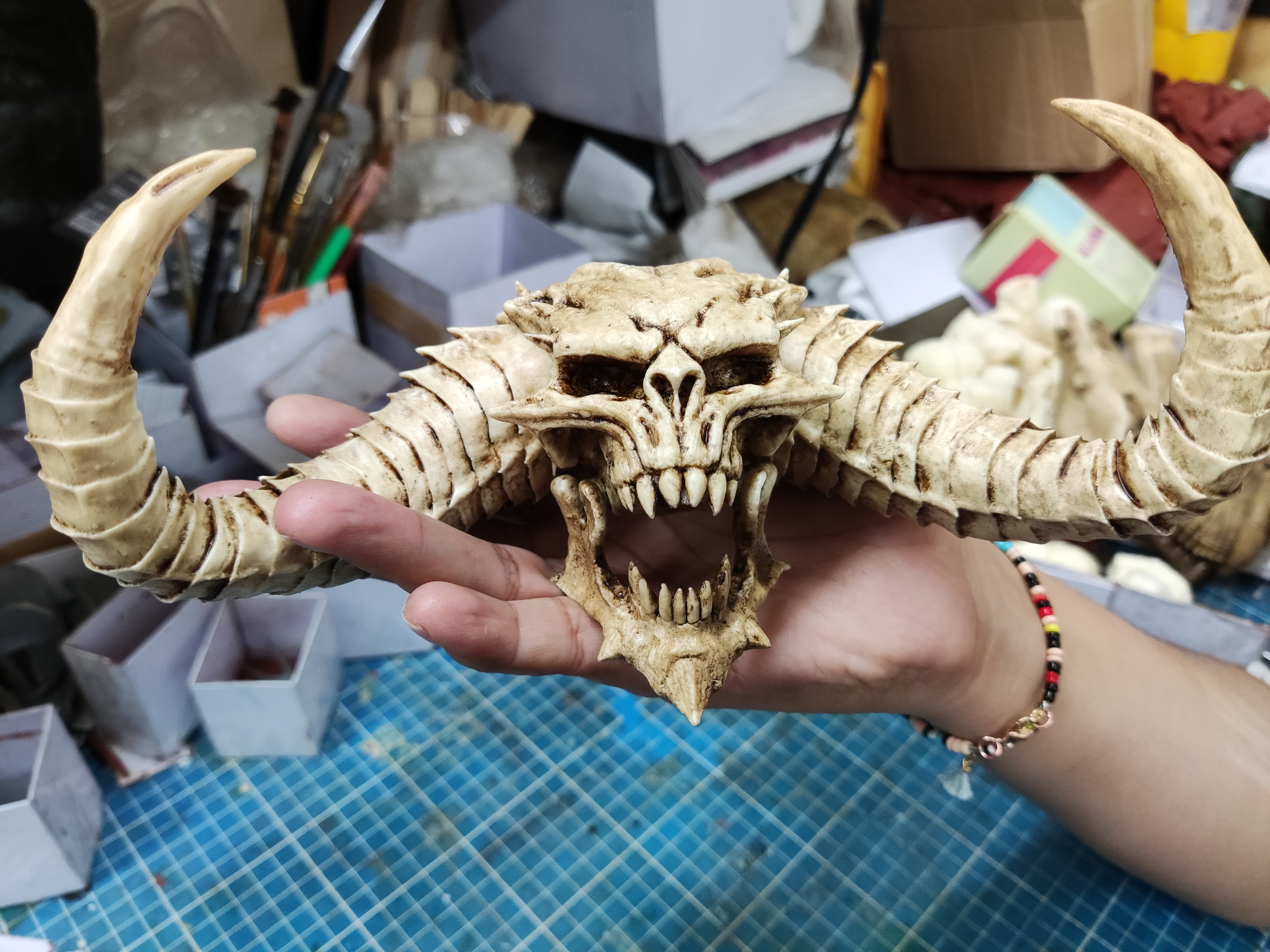 Diablo Skull moveable jaw