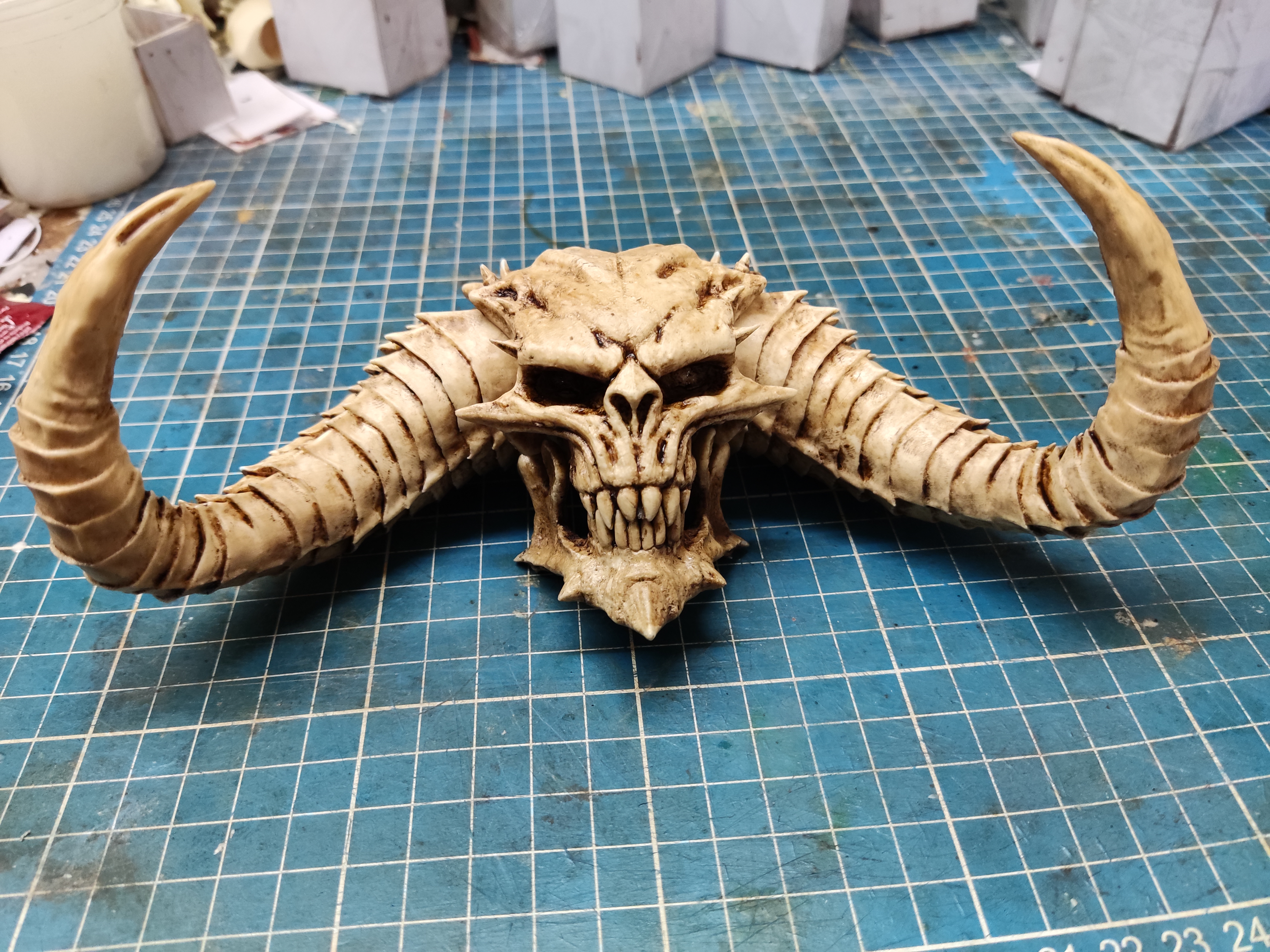 Diablo Skull moveable jaw