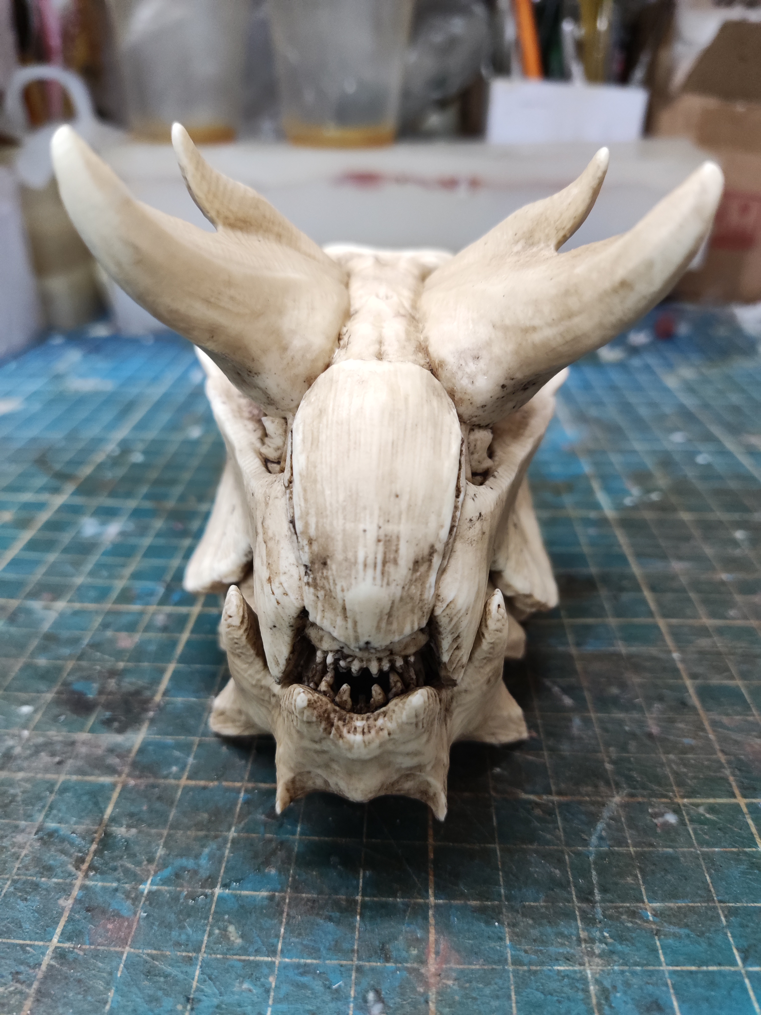 Glavenus Skull "Monster Hunter" articulated Jaw
