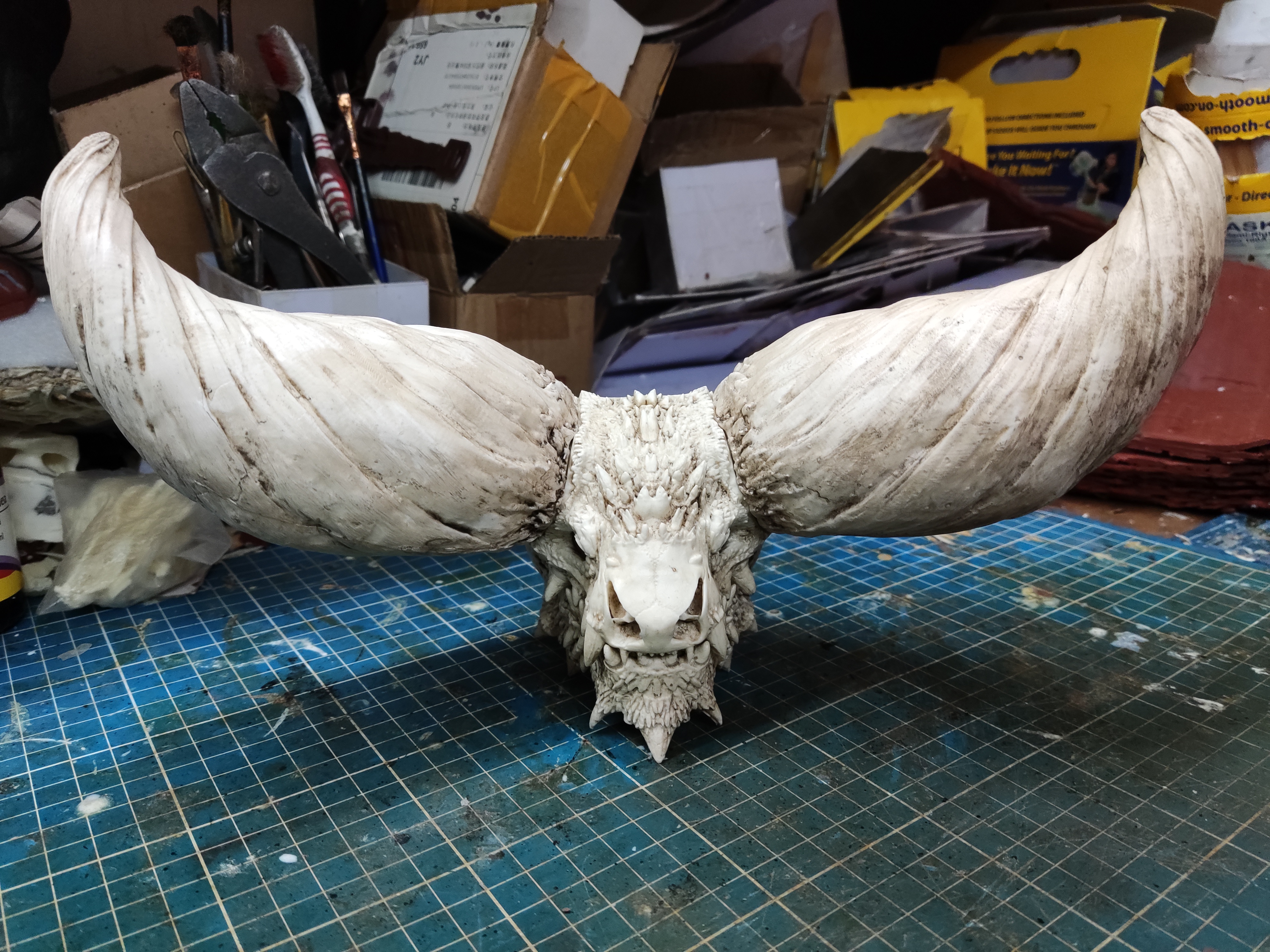 Nergigante Skull "Monster Hunter"