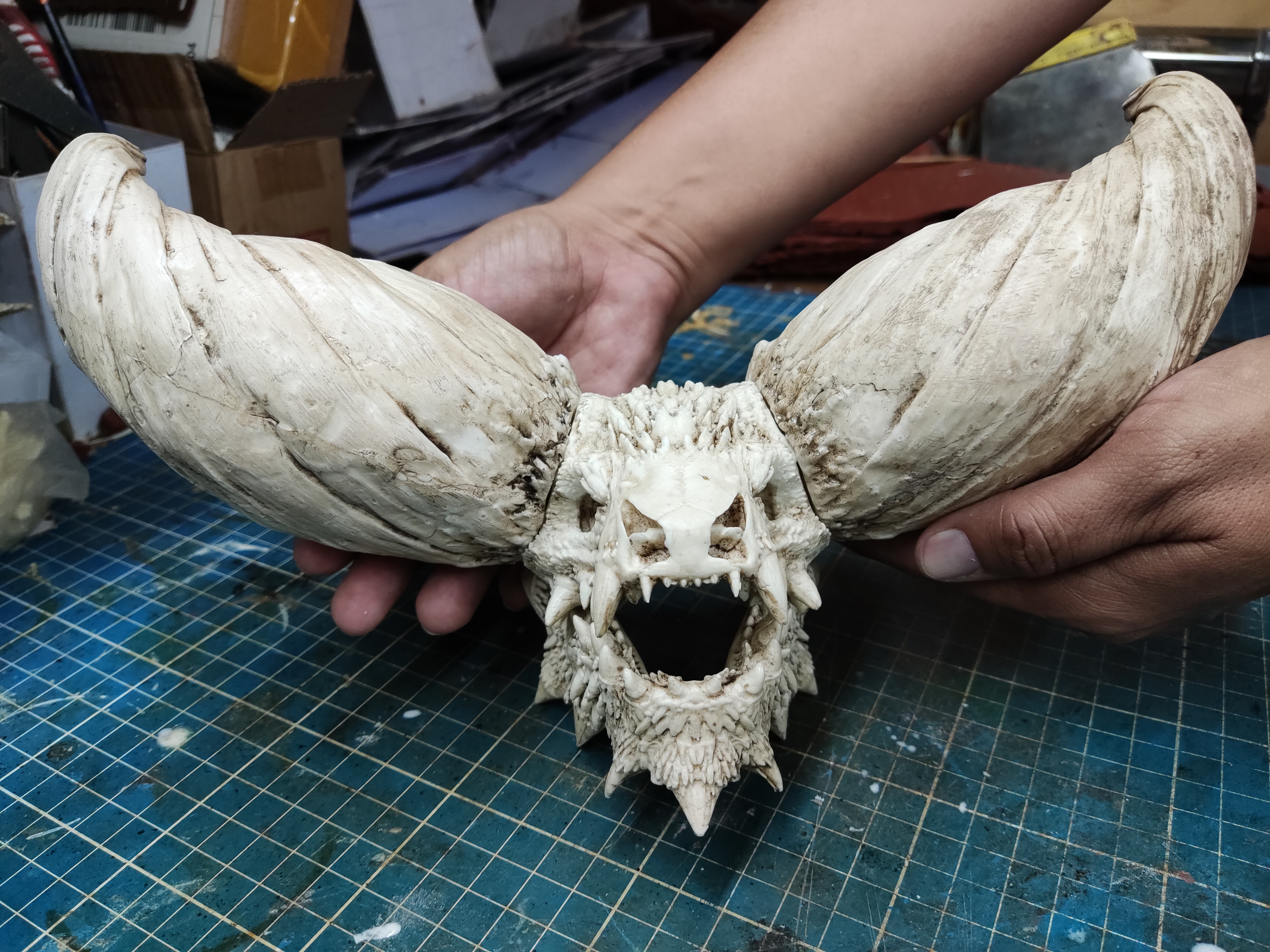 Nergigante Skull "Monster Hunter"