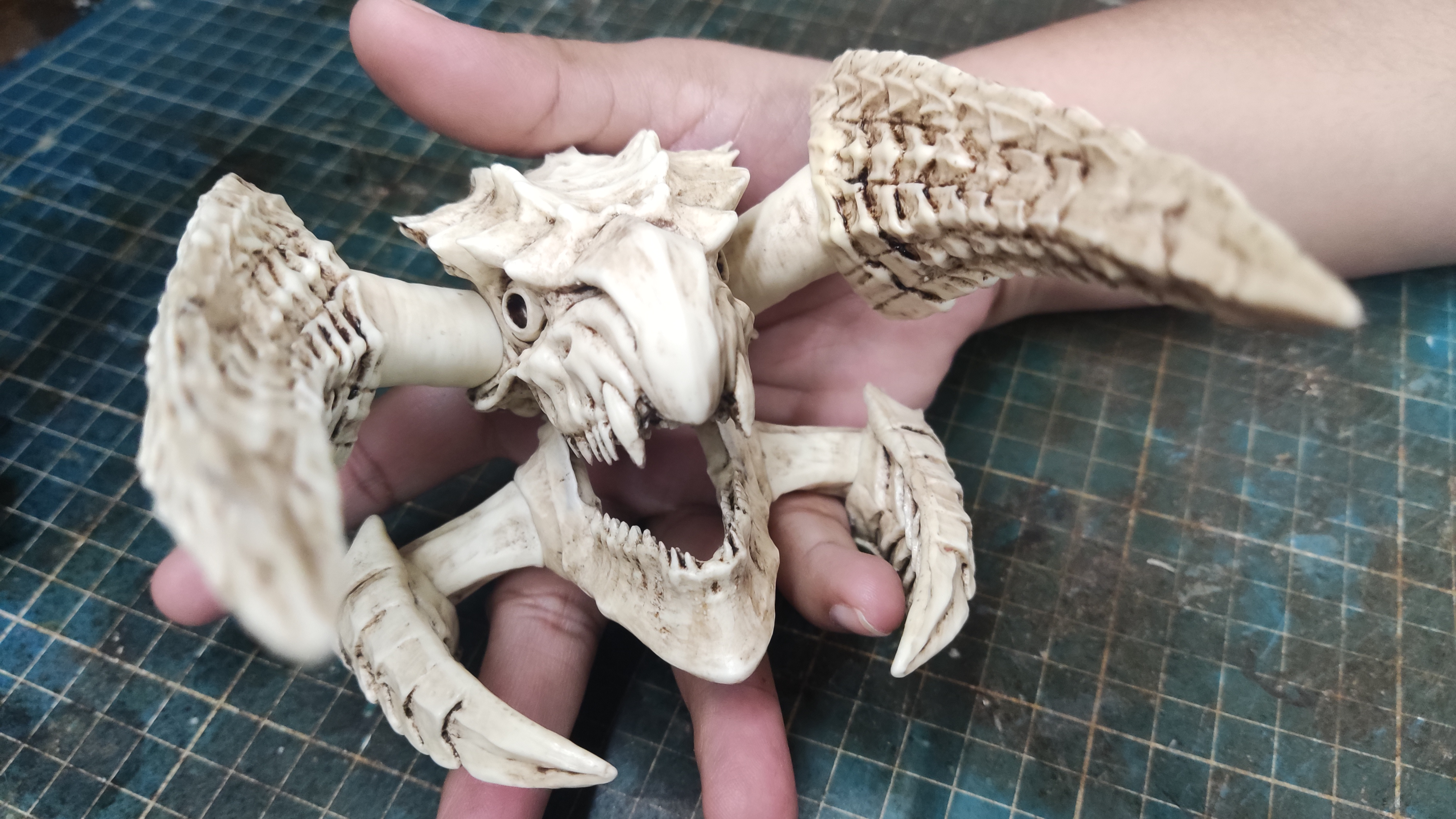 Rey Dau Skull from Monster Hunter Wilds