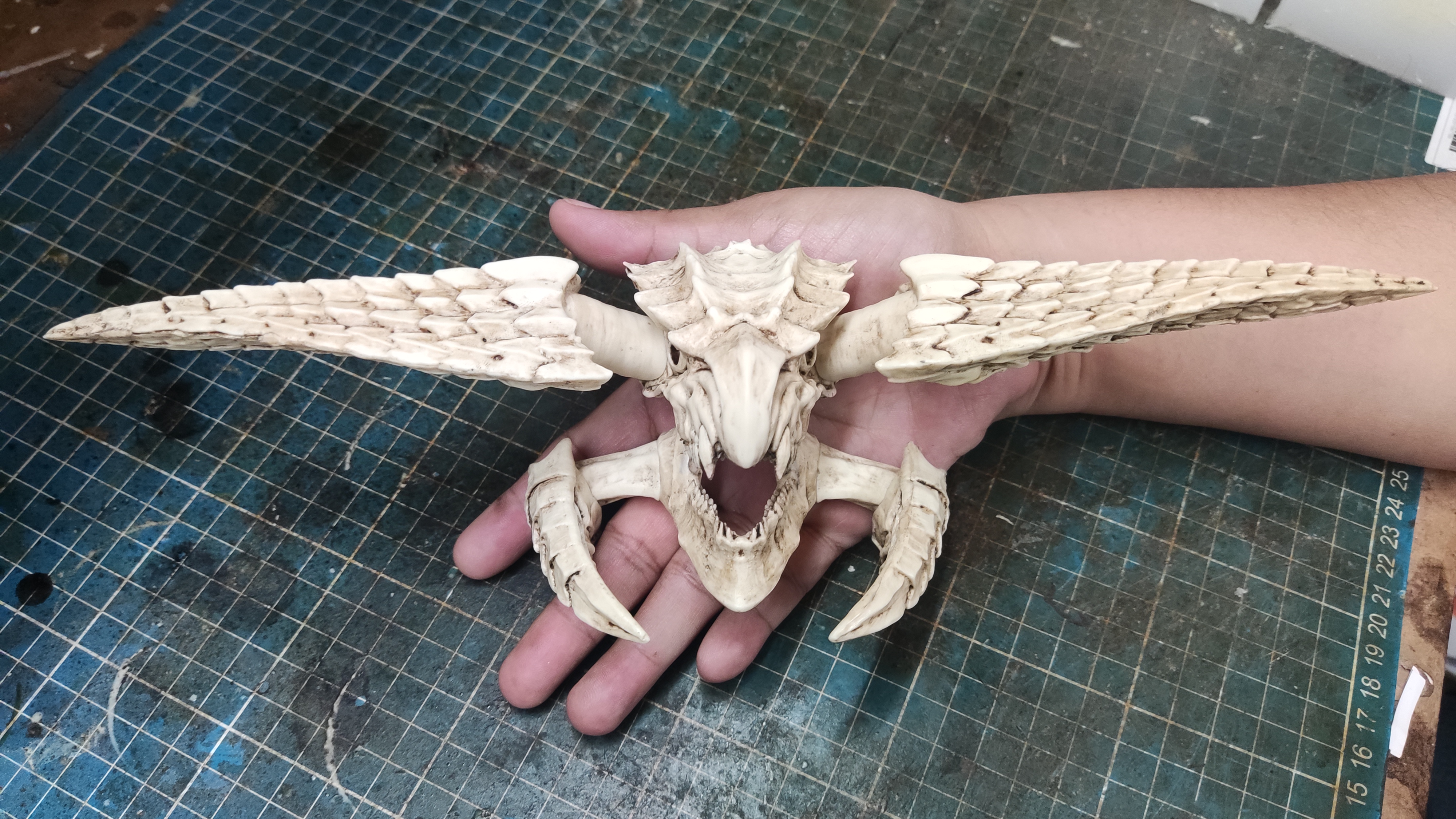 Rey Dau Skull from Monster Hunter Wilds